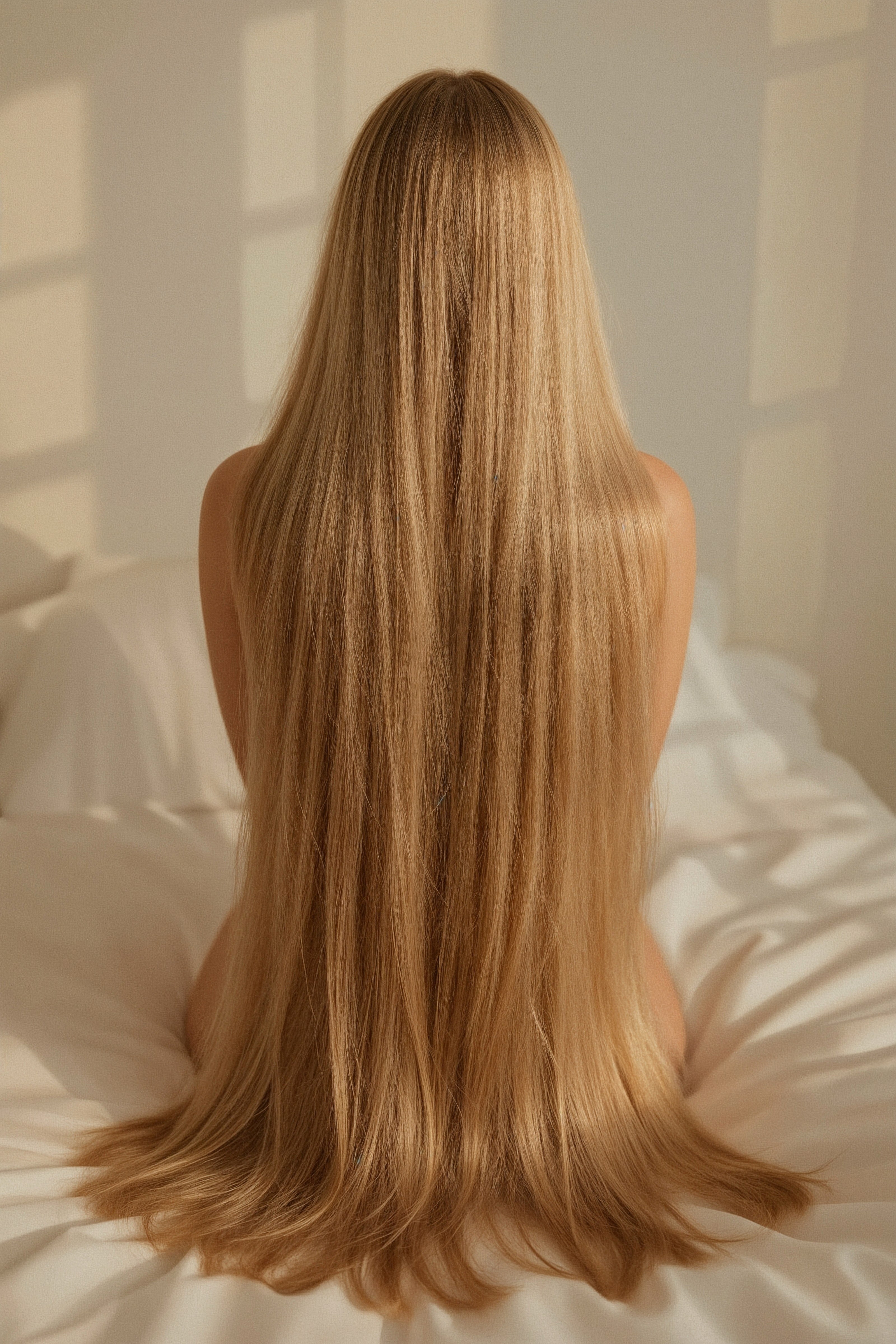 Dreamy Aesthetic: Achieve Super Long, Glowing Blonde Hair