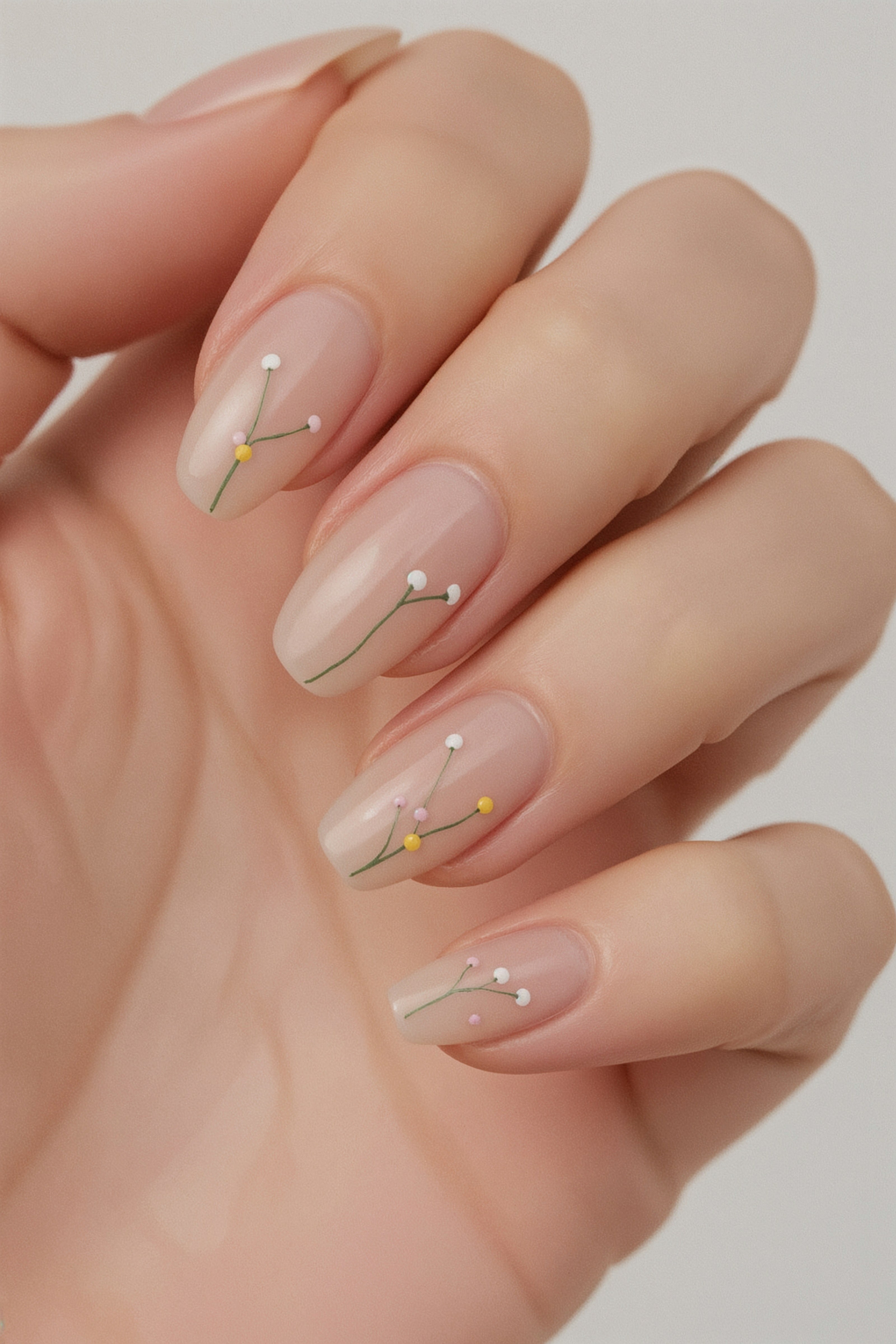 Dainty Floral Nails: Simple Flower Art for Minimalists