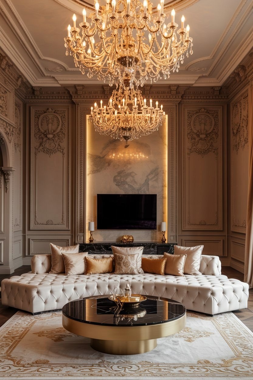Grandeur Defined: 29 Elegant House Interior Luxury Designs