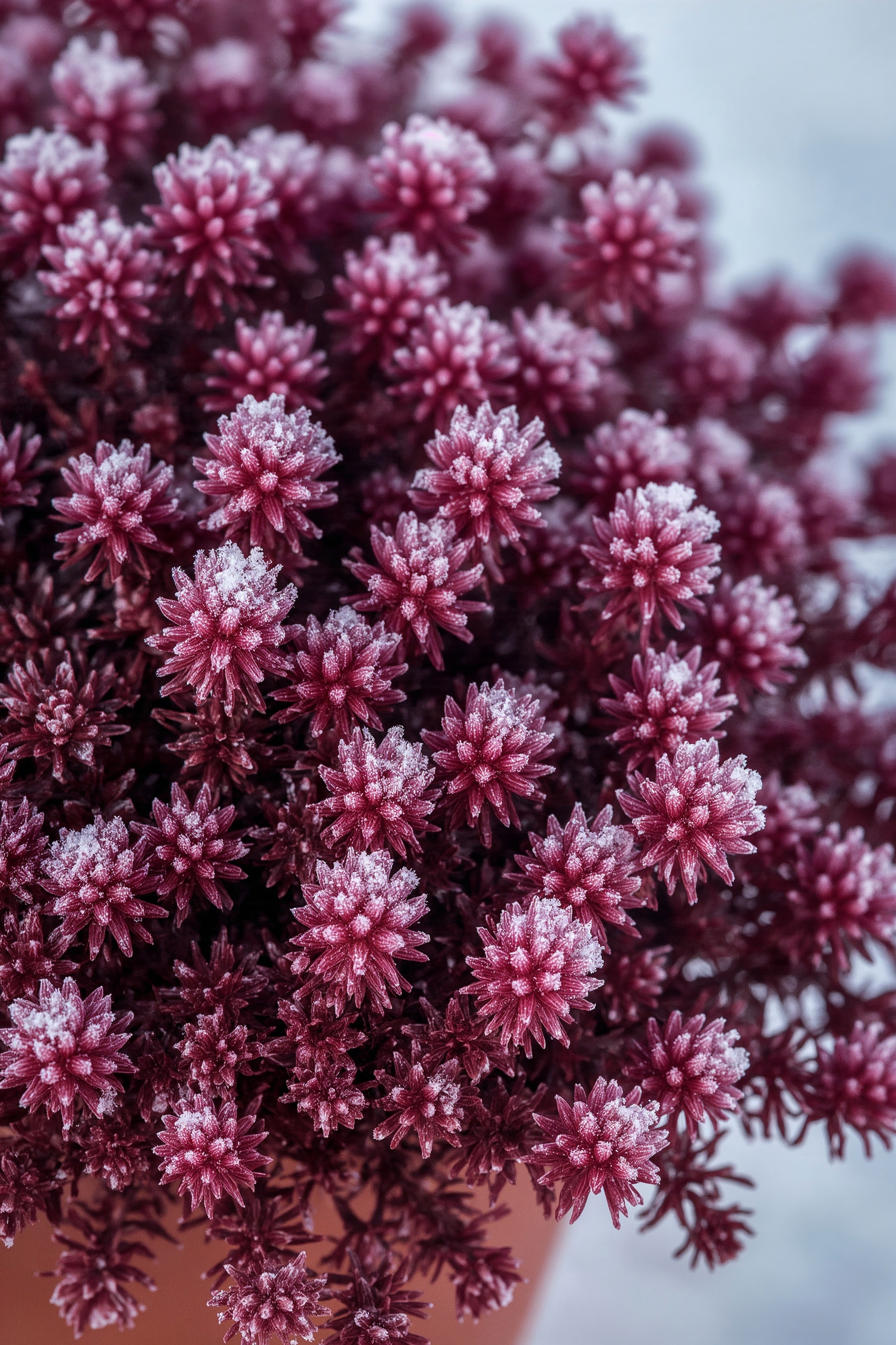 Winter Heath Magic: Purple Hues in Your Frosty Garden