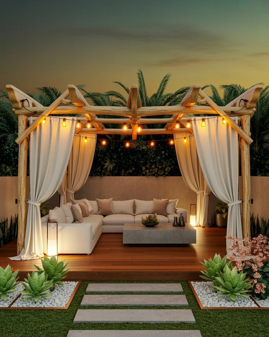 Cozy Backyard Pergola: Ultimate Outdoor Relaxation & Home Decor