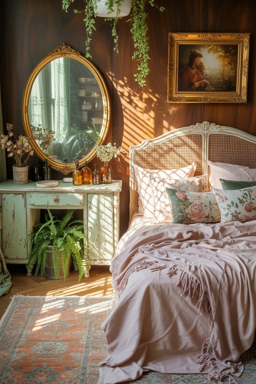 Romantic Whimsical Bohemian: Earthy Room Inspo for Cozy Girls
