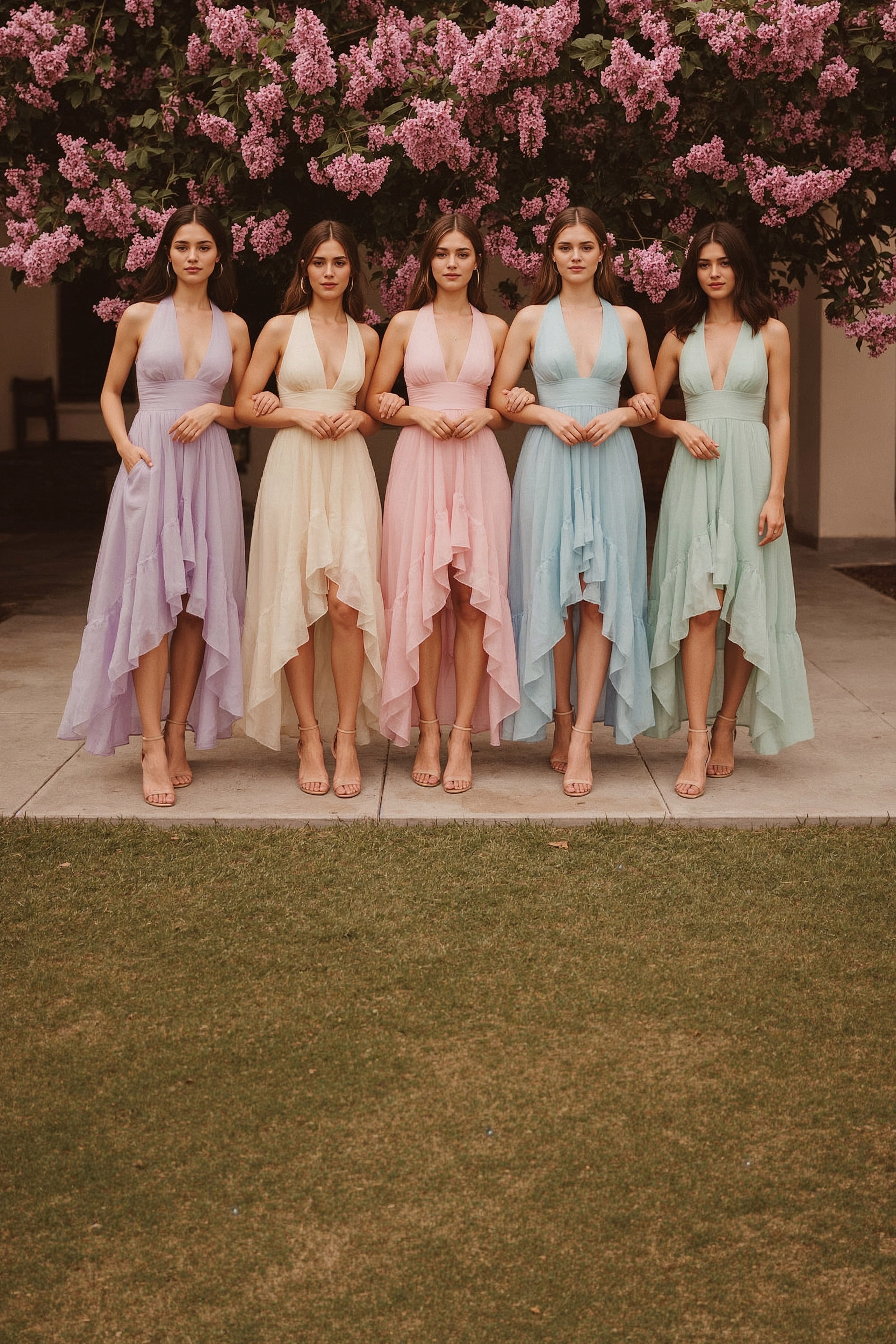 Dreamy Pastel Bridesmaid Dress Palettes for Spring Weddings
