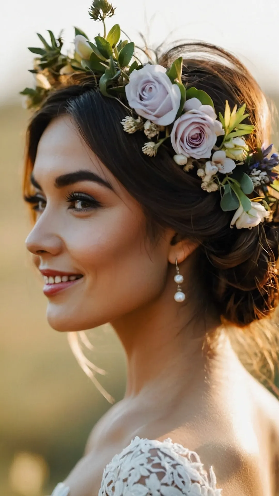 Flower Power Bridal Crown