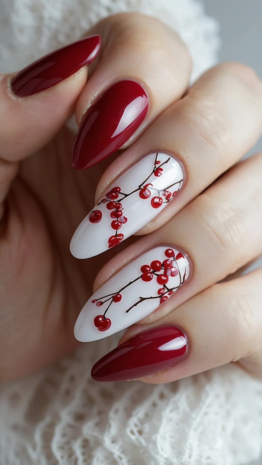 Cherry Bomb Manicure