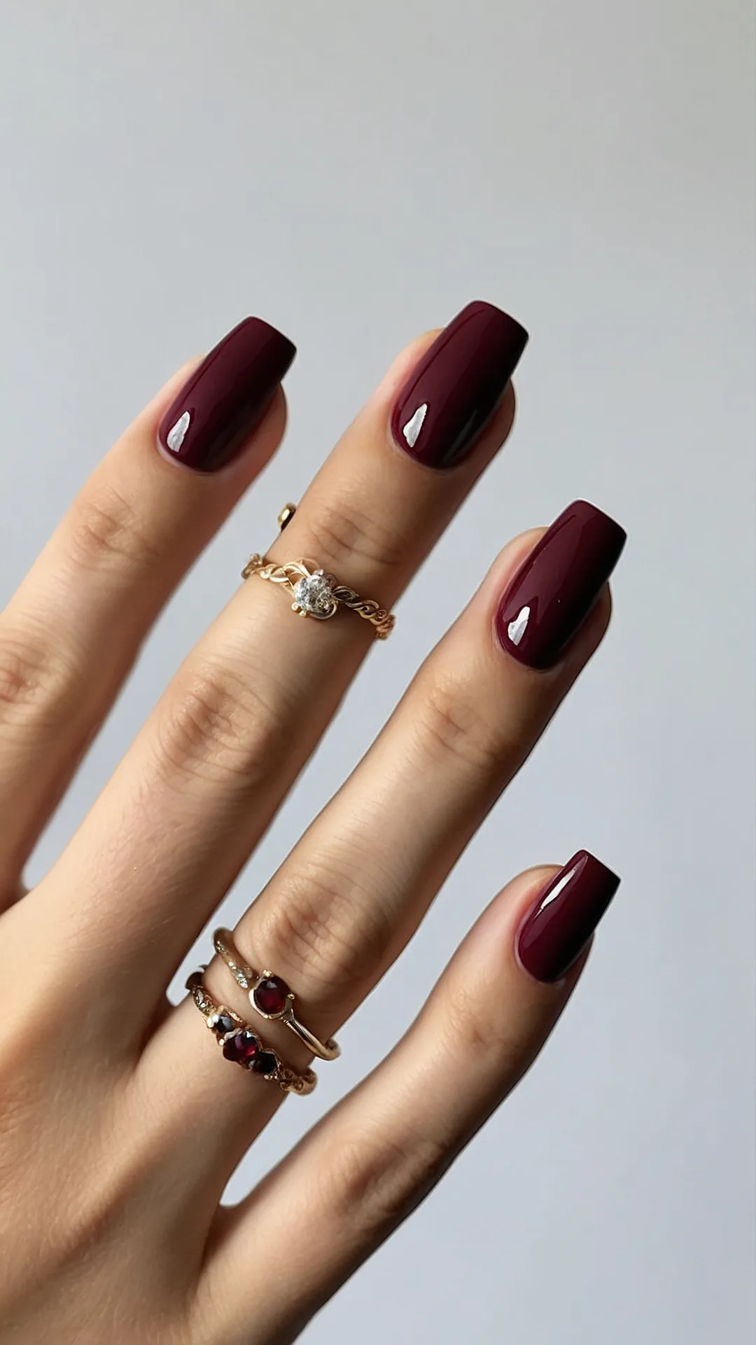 Burgundy Bliss: Nail Royalty