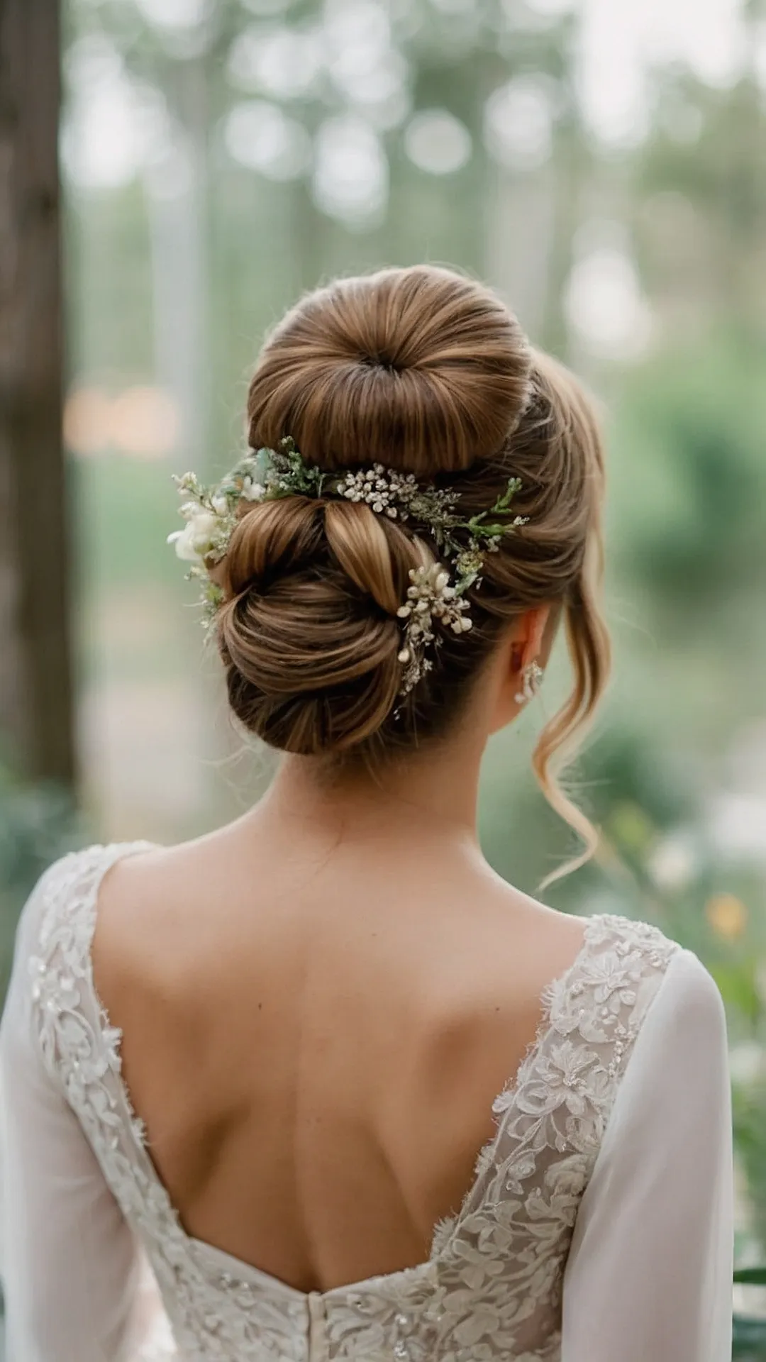 Wedding Bloom Bun