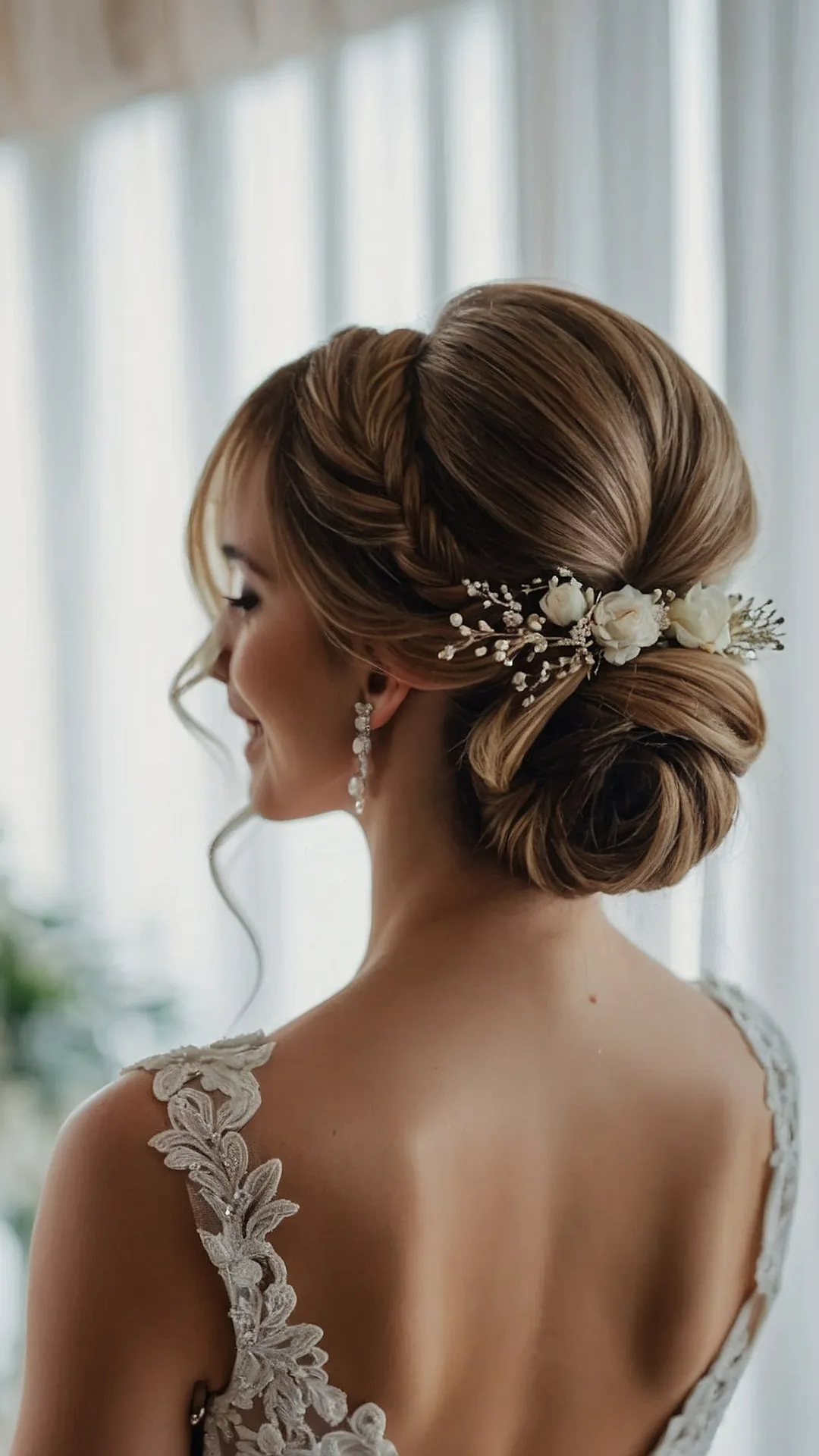 Elegant Floral Braid