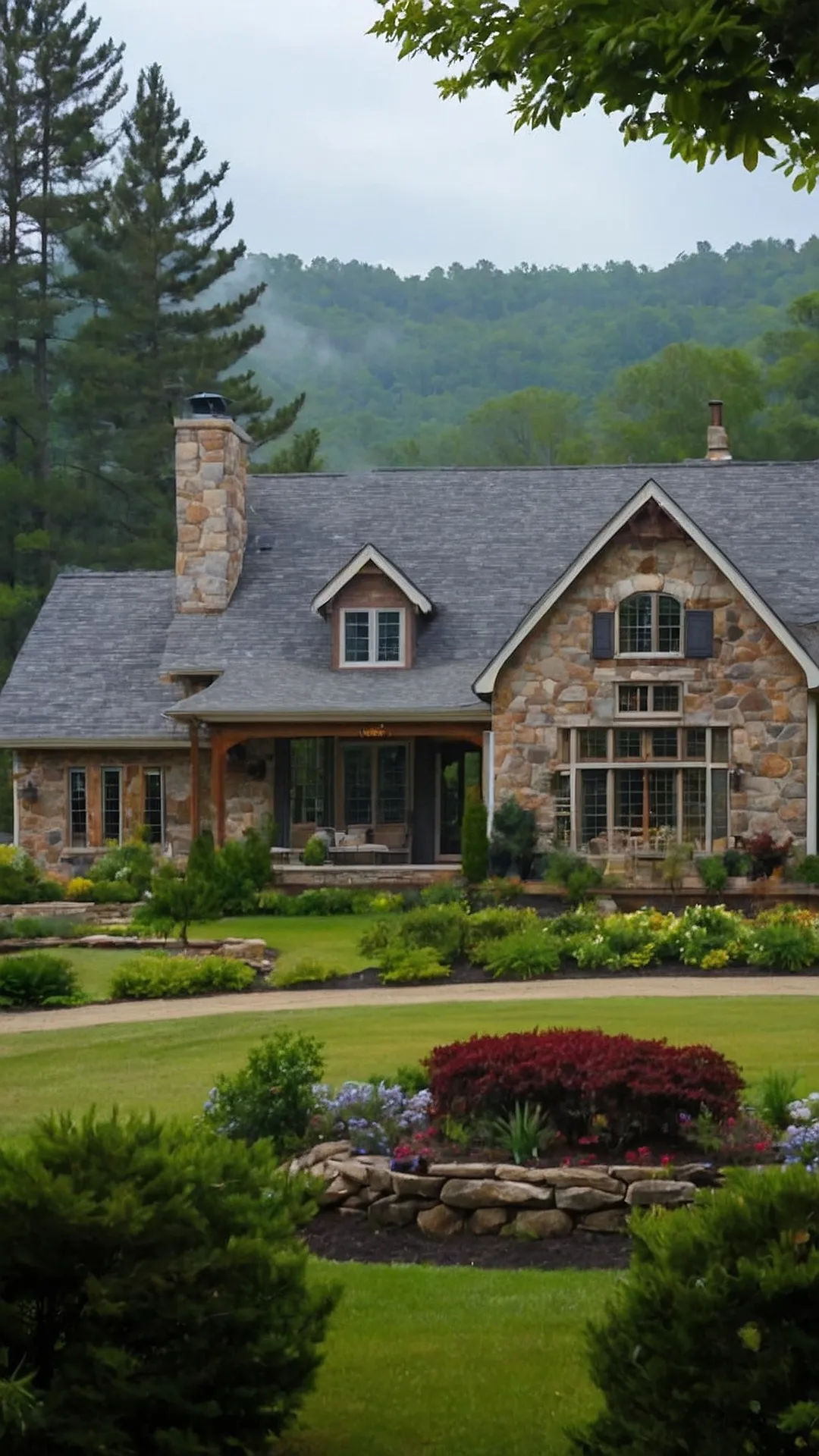 Stunning Stone Home