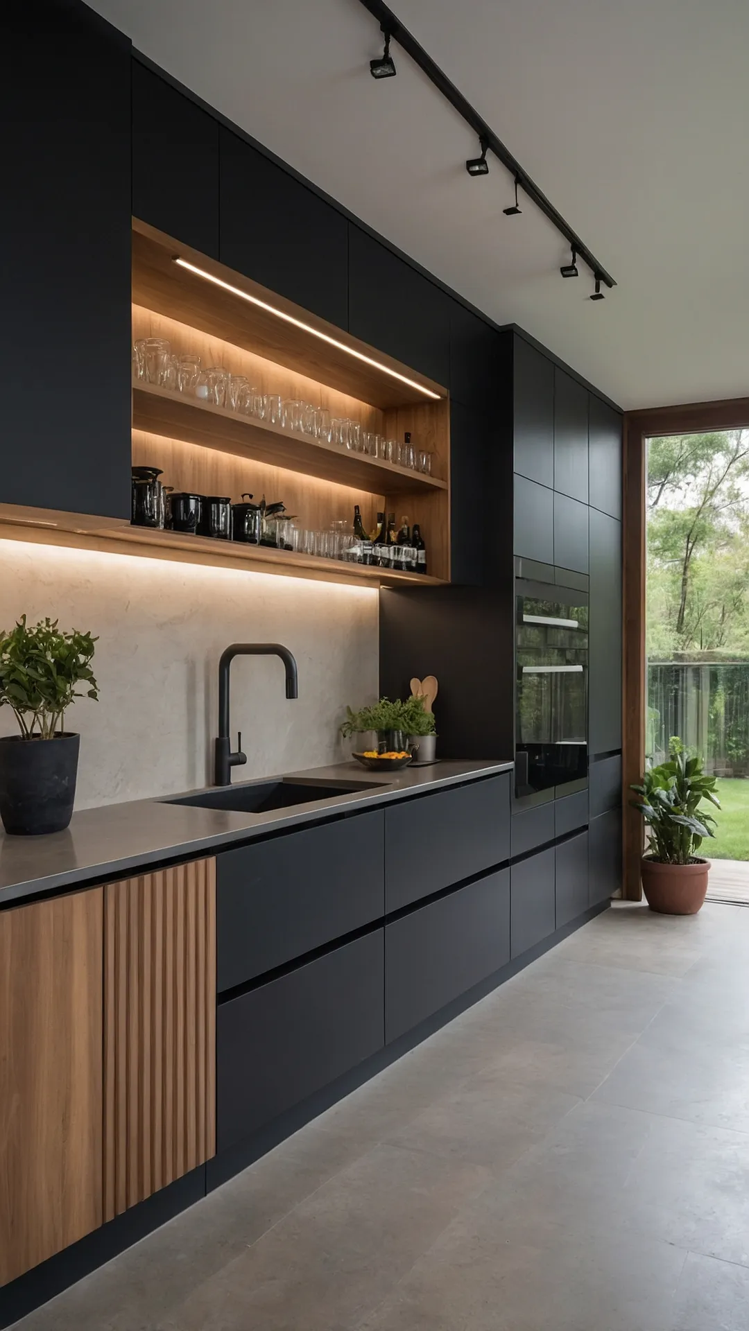 Sleek Kitchen, Stellar Snacking