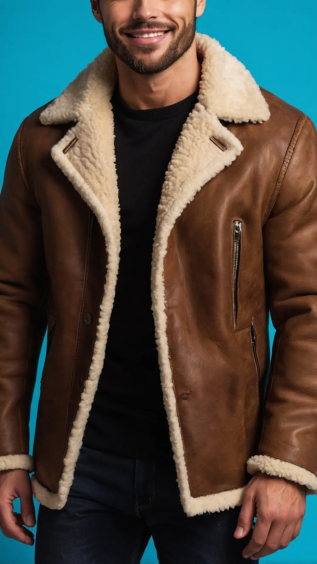 From Day to Night: Shearling Versatility