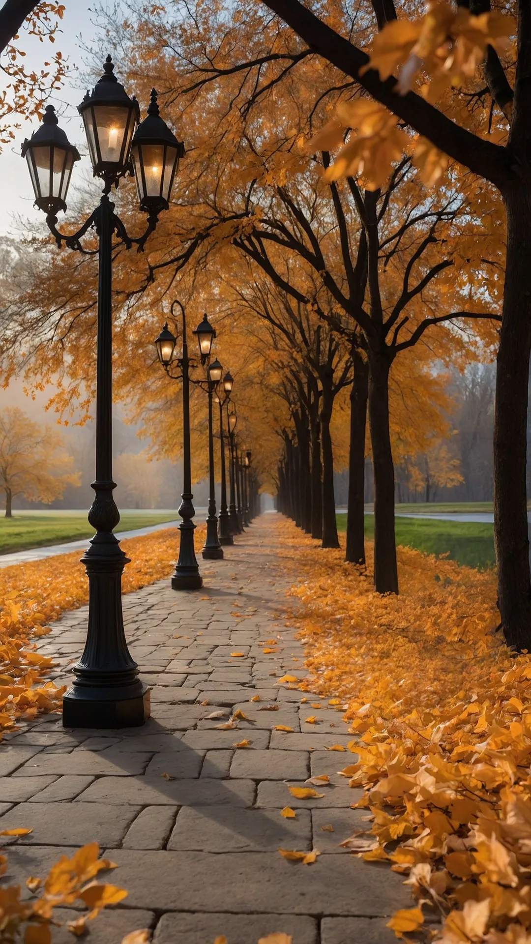 Golden Fall Desktop
