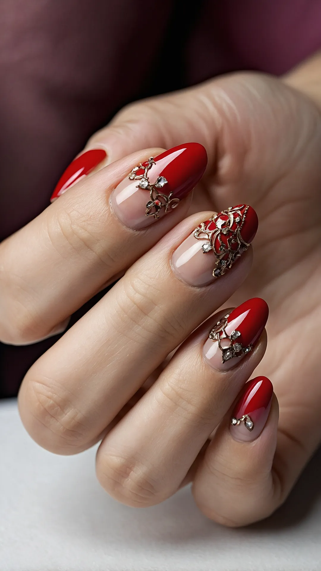 Passionate Crimson Tips