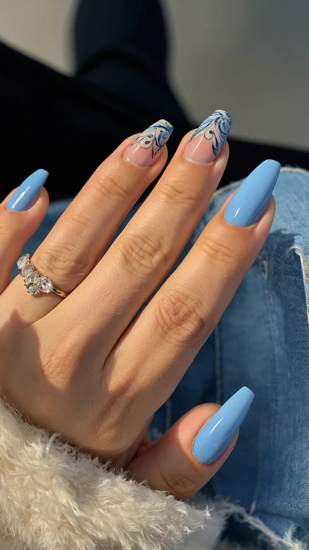 Bold Blue Statement