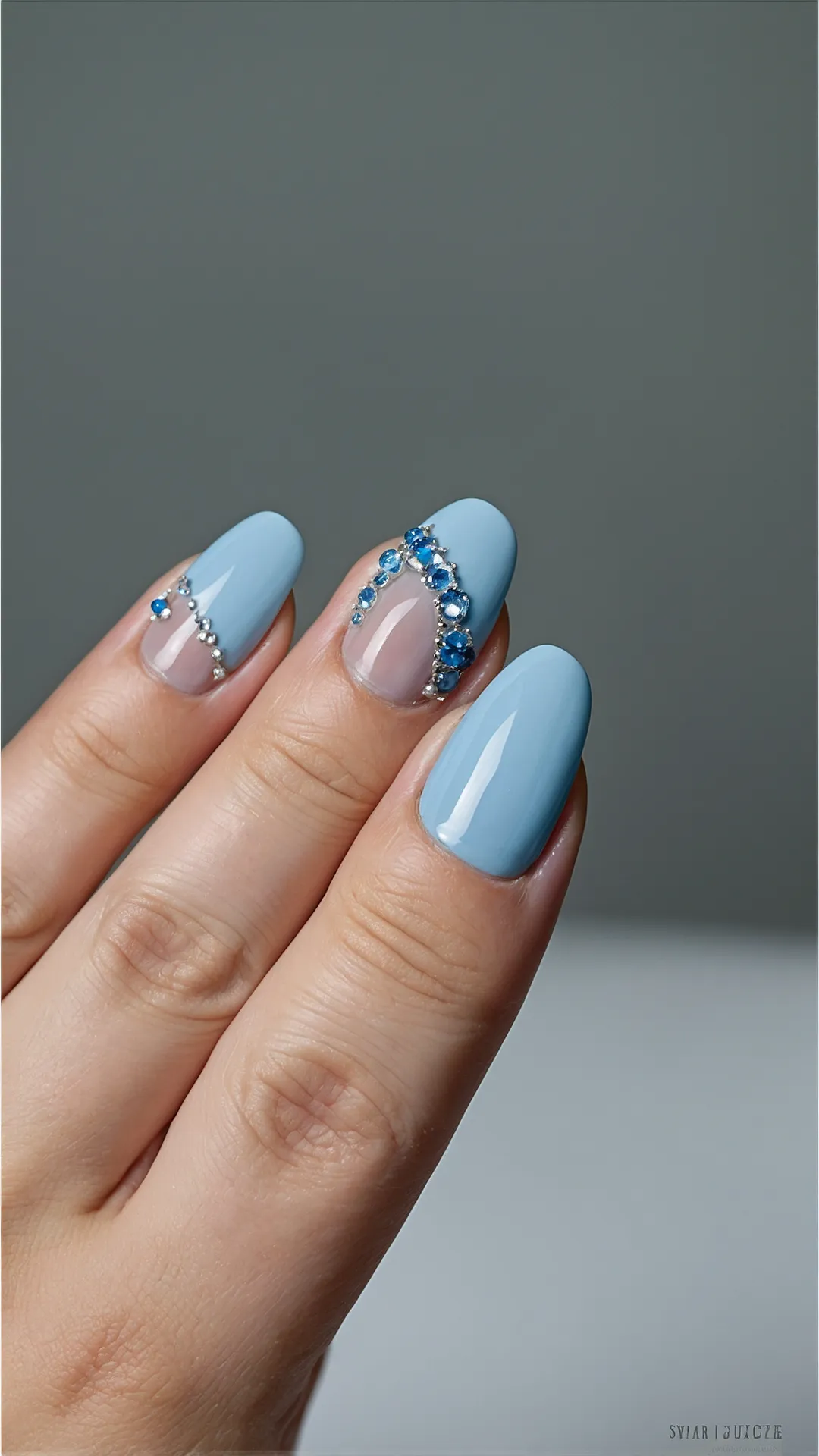 Cosmic Blue Mani