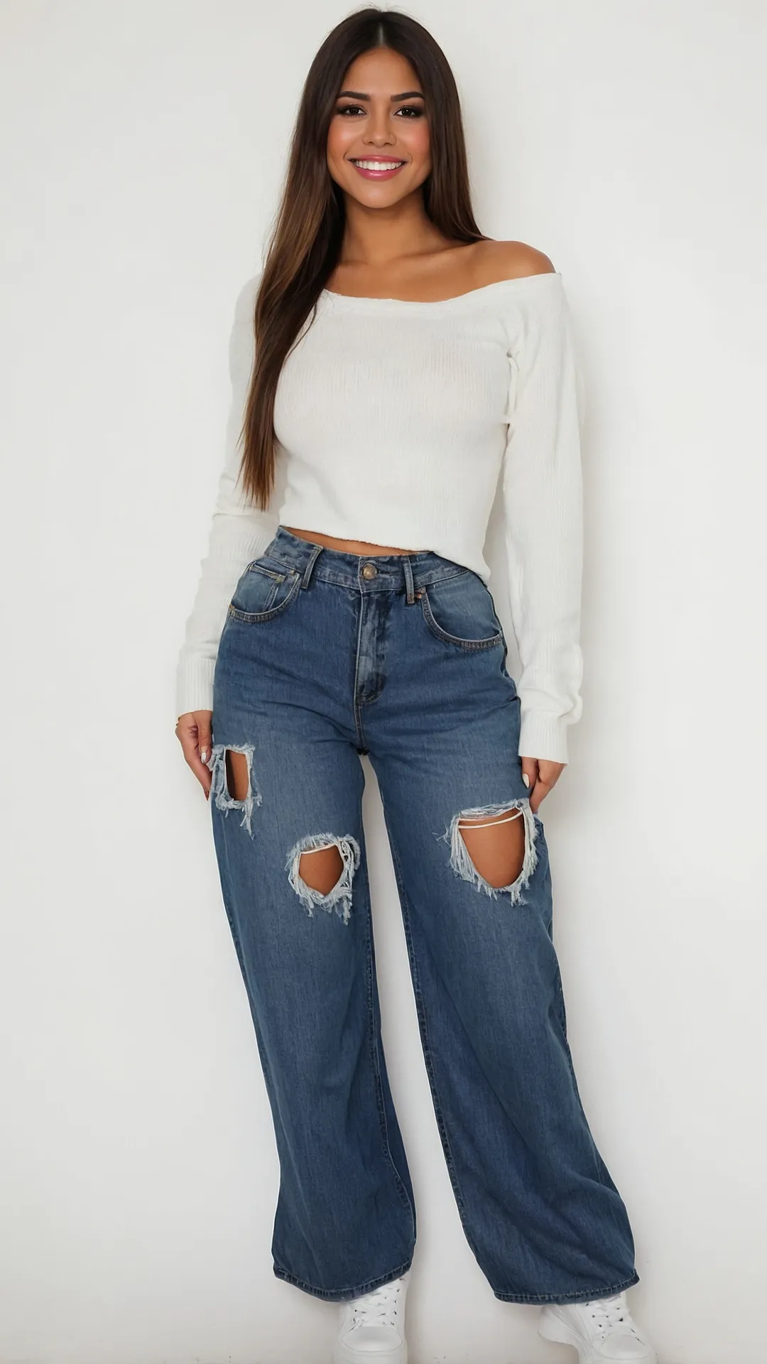 Latina Denim Swagger