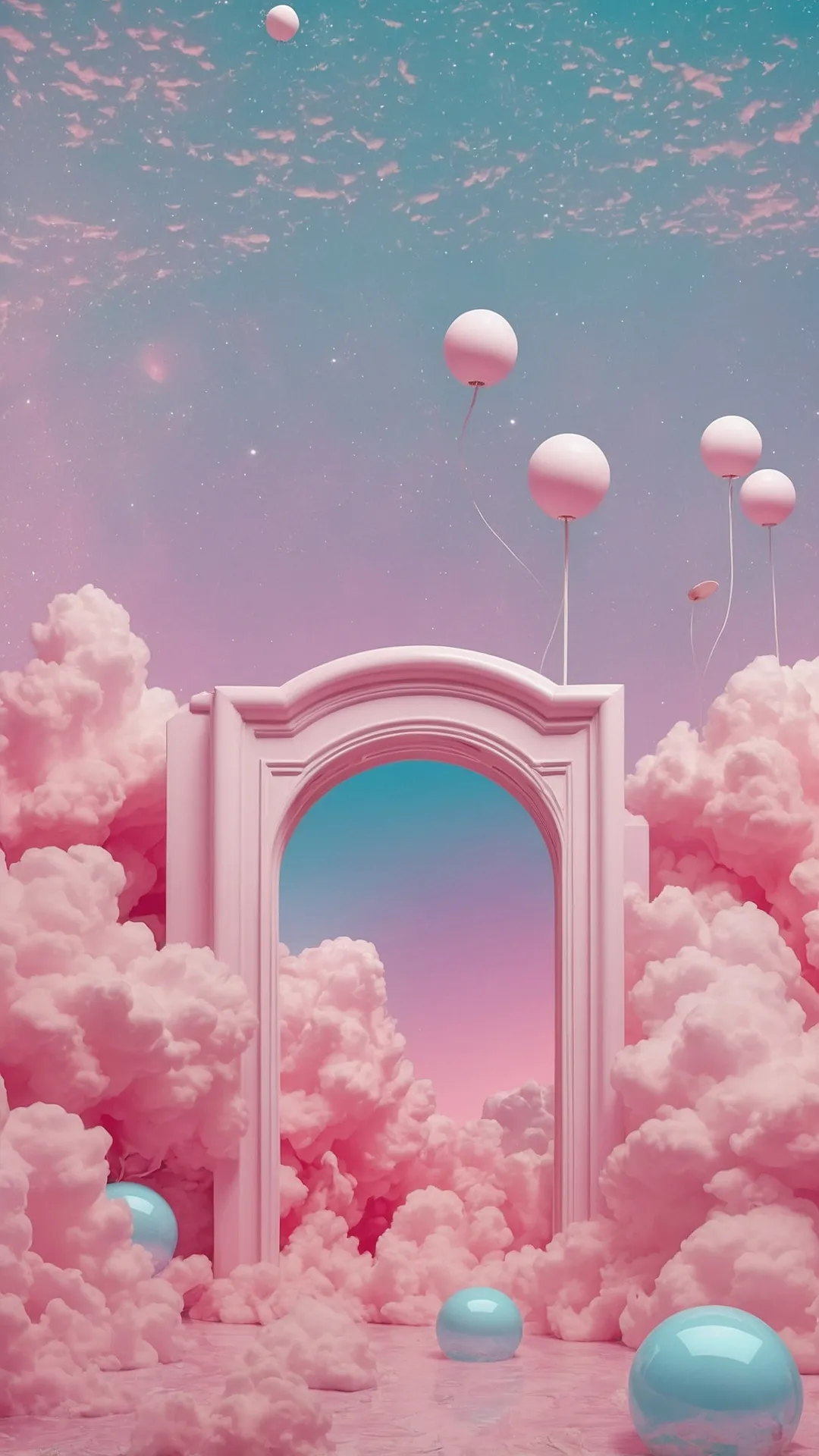 Pink Screen Glow