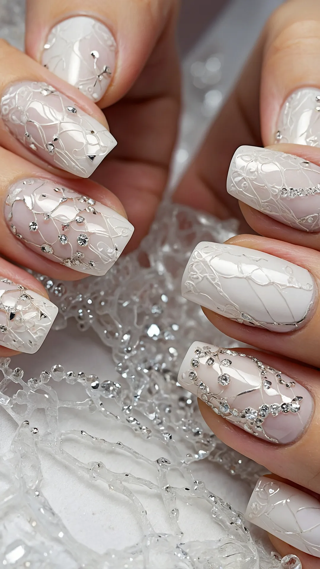 Blinding Prom Nails