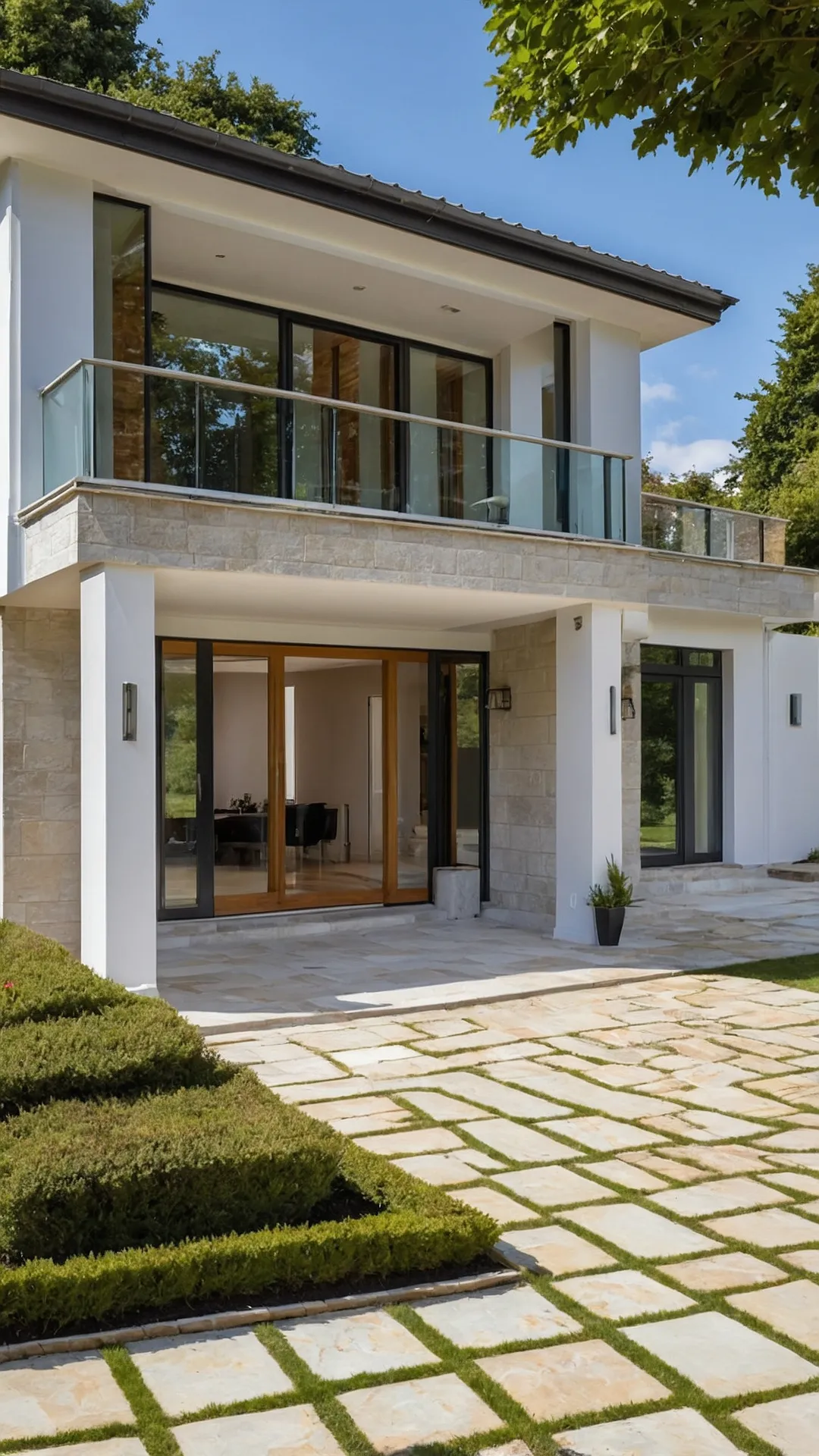 Gardens Embrace the House