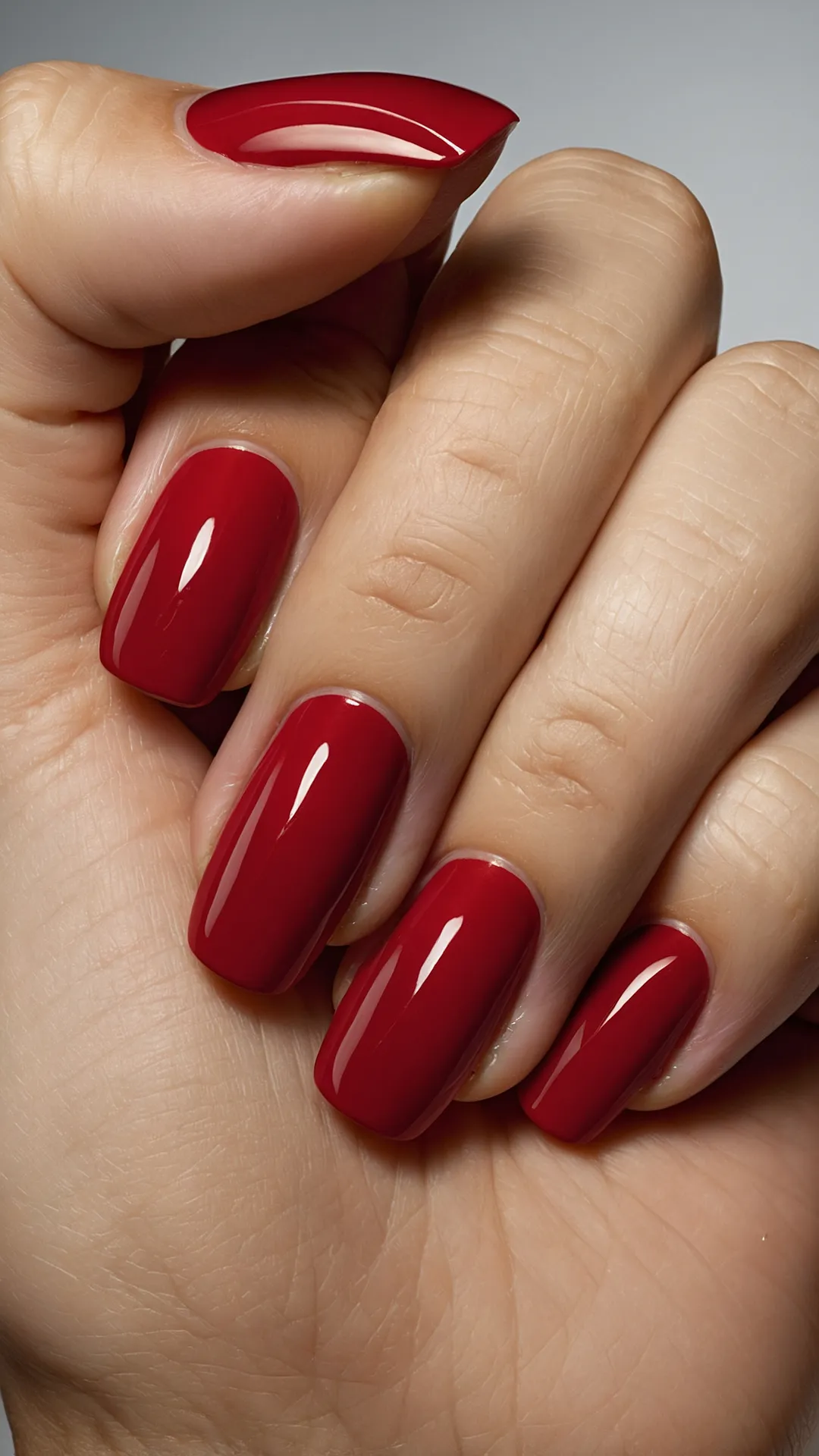 Gleaming Red Hands