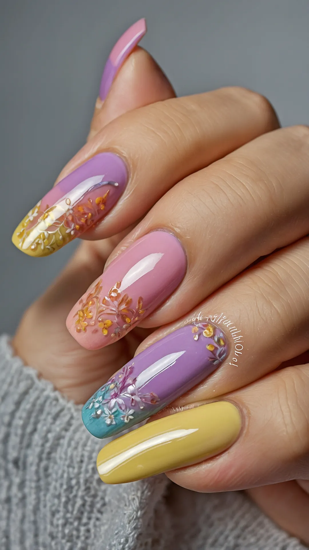 Petal Power Mani