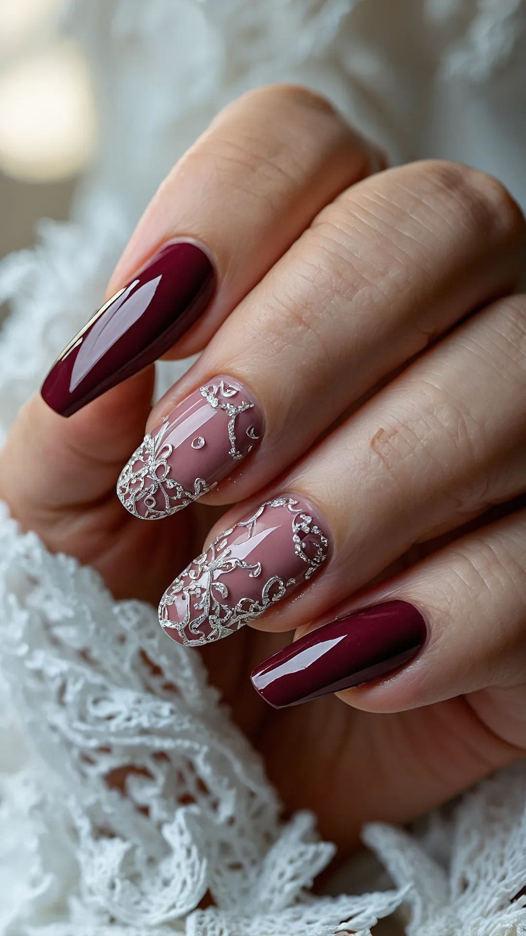 Ruby Fingertip Glam