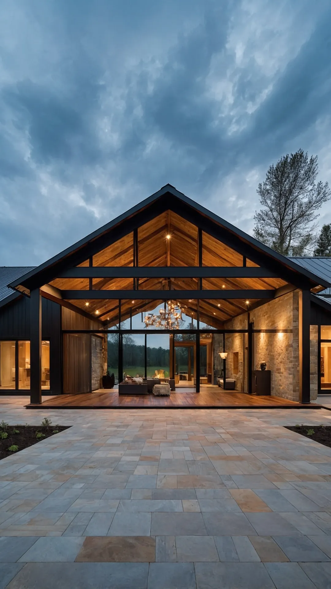 Sleek Barn Dwelling