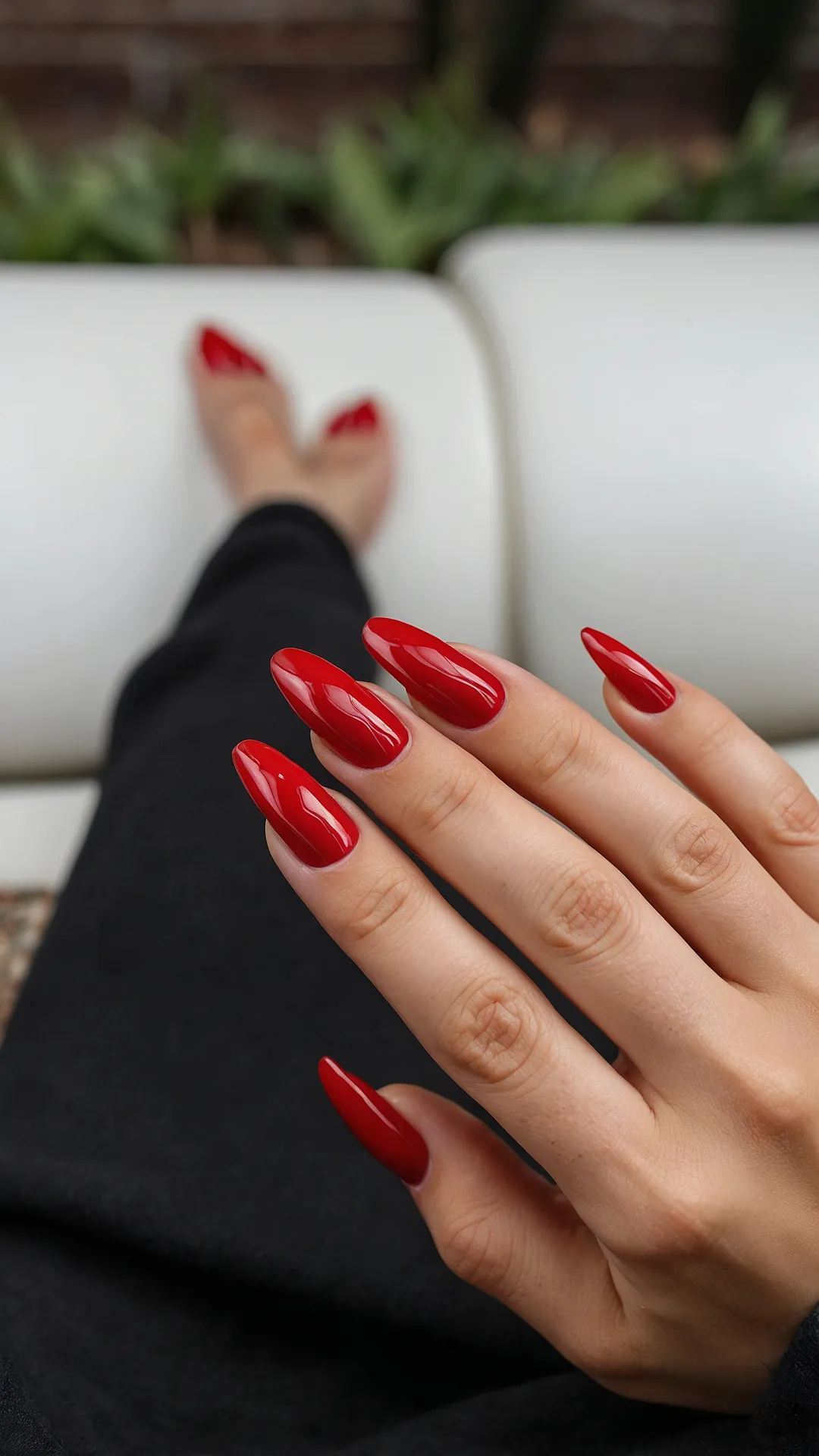 Polished Power in Red