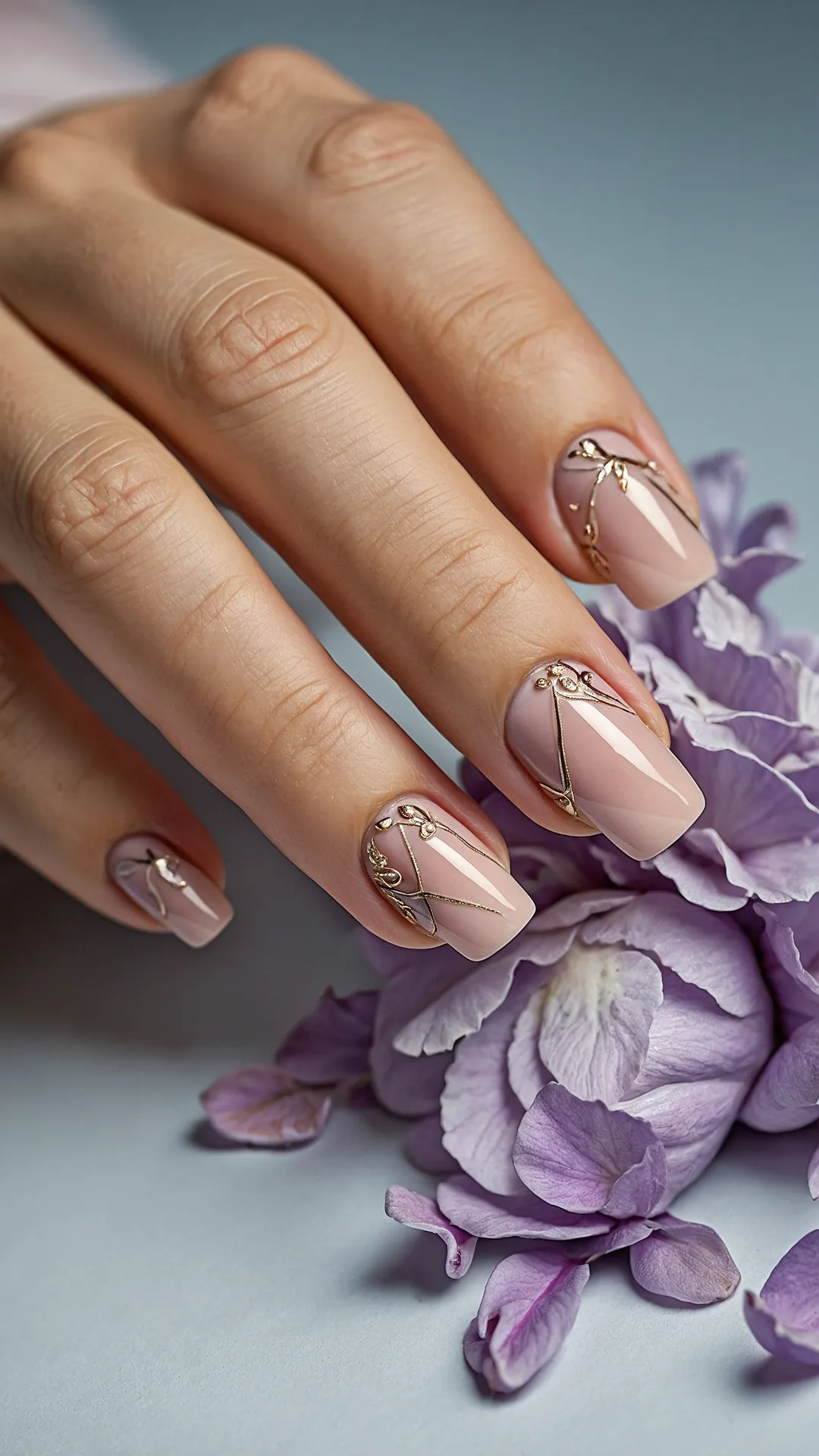 Elegant Graduation Nails