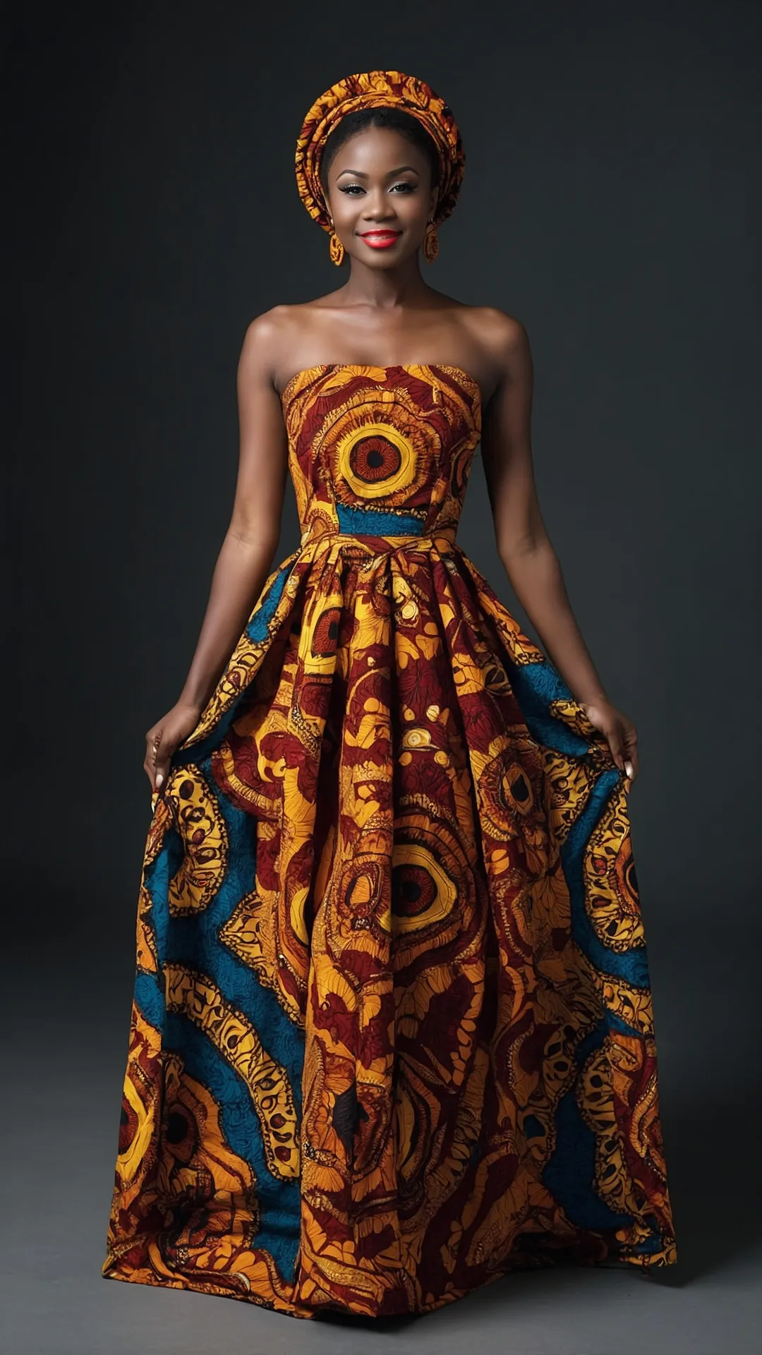 Radiant Ankara Look