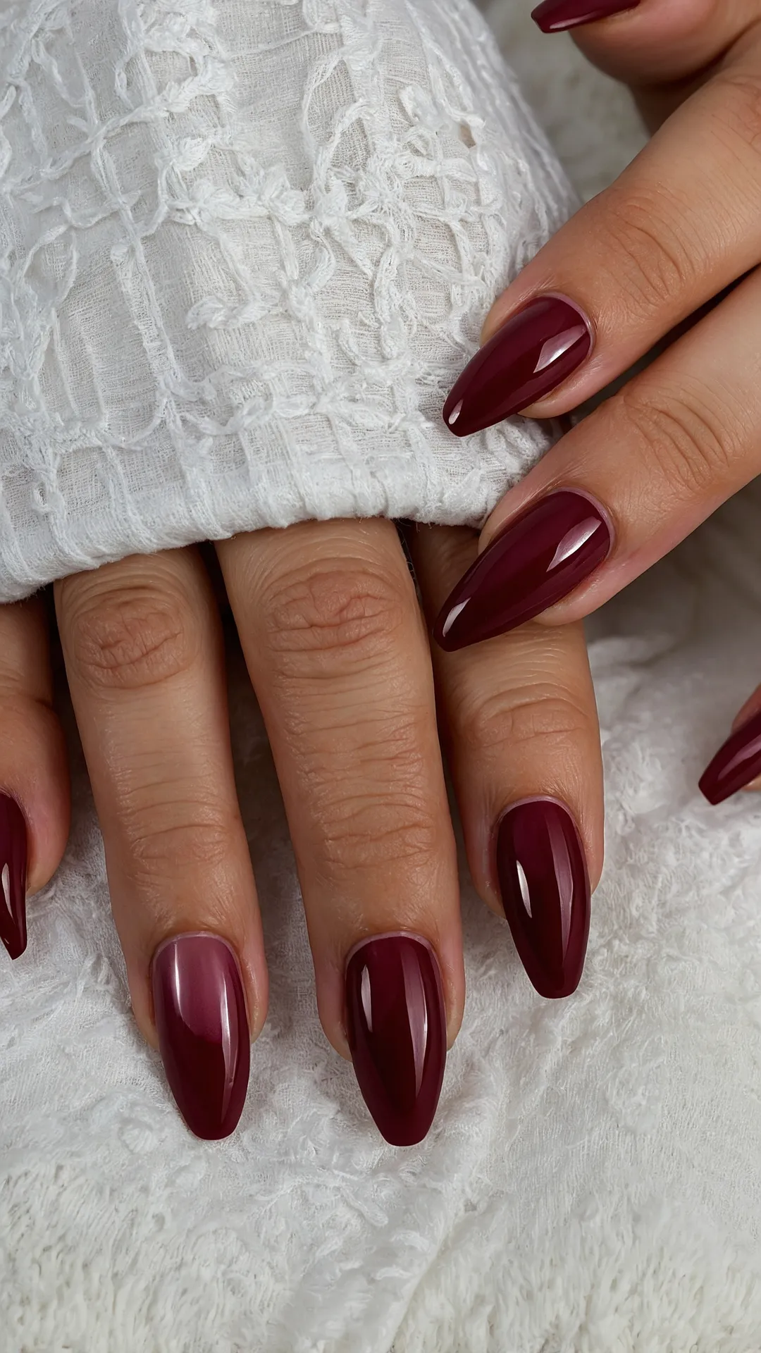 Nail Royalty in Maroon