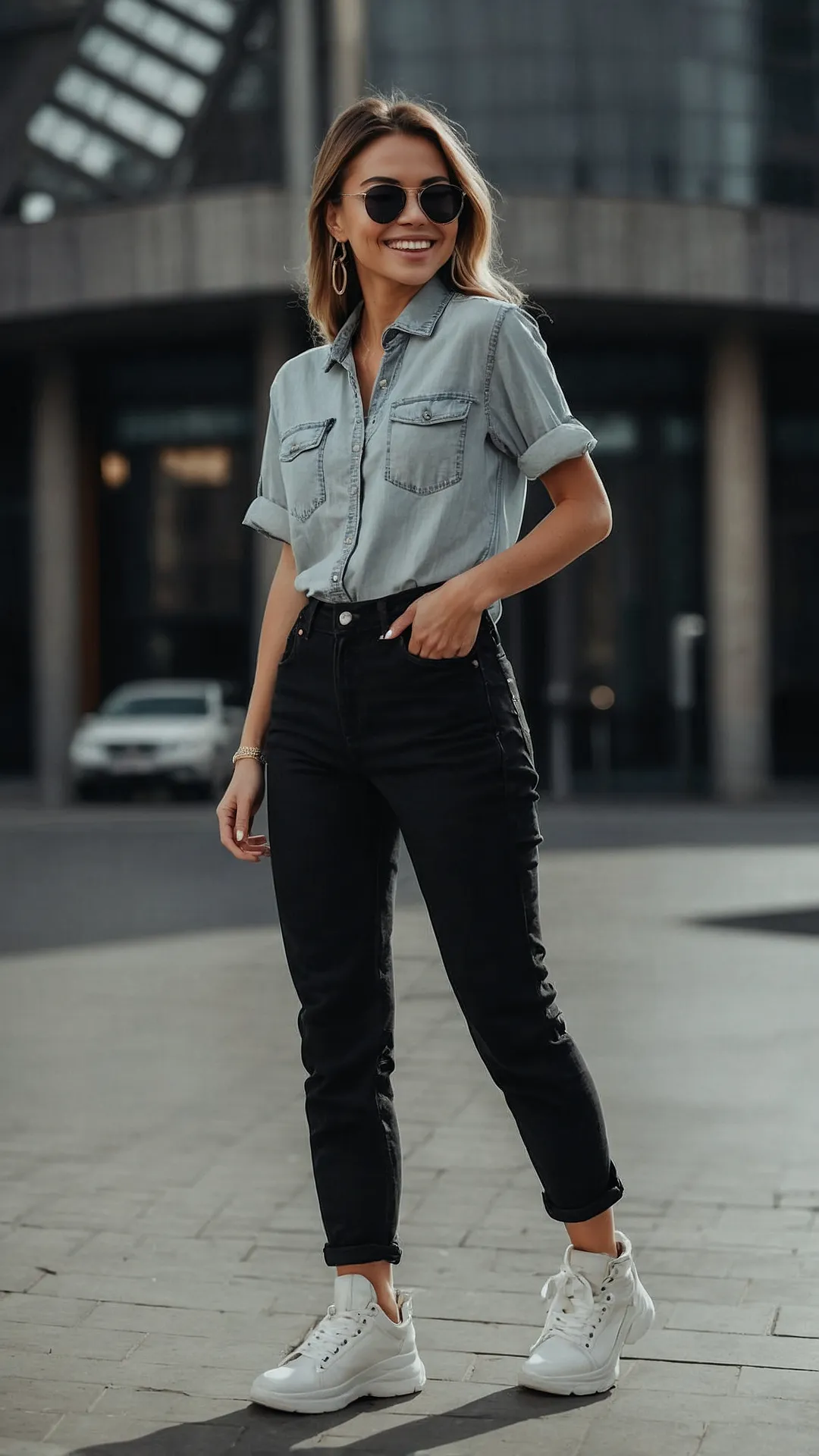 Black Jeans: Summer's Unlikely Staple