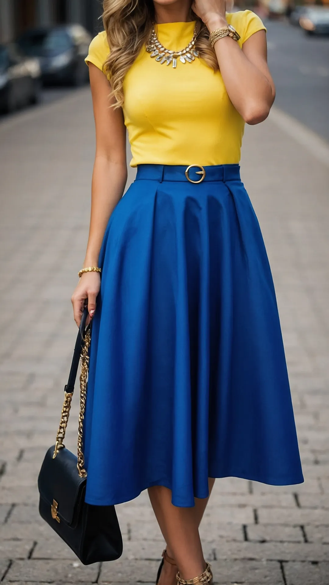 Blue Skirt Bounce
