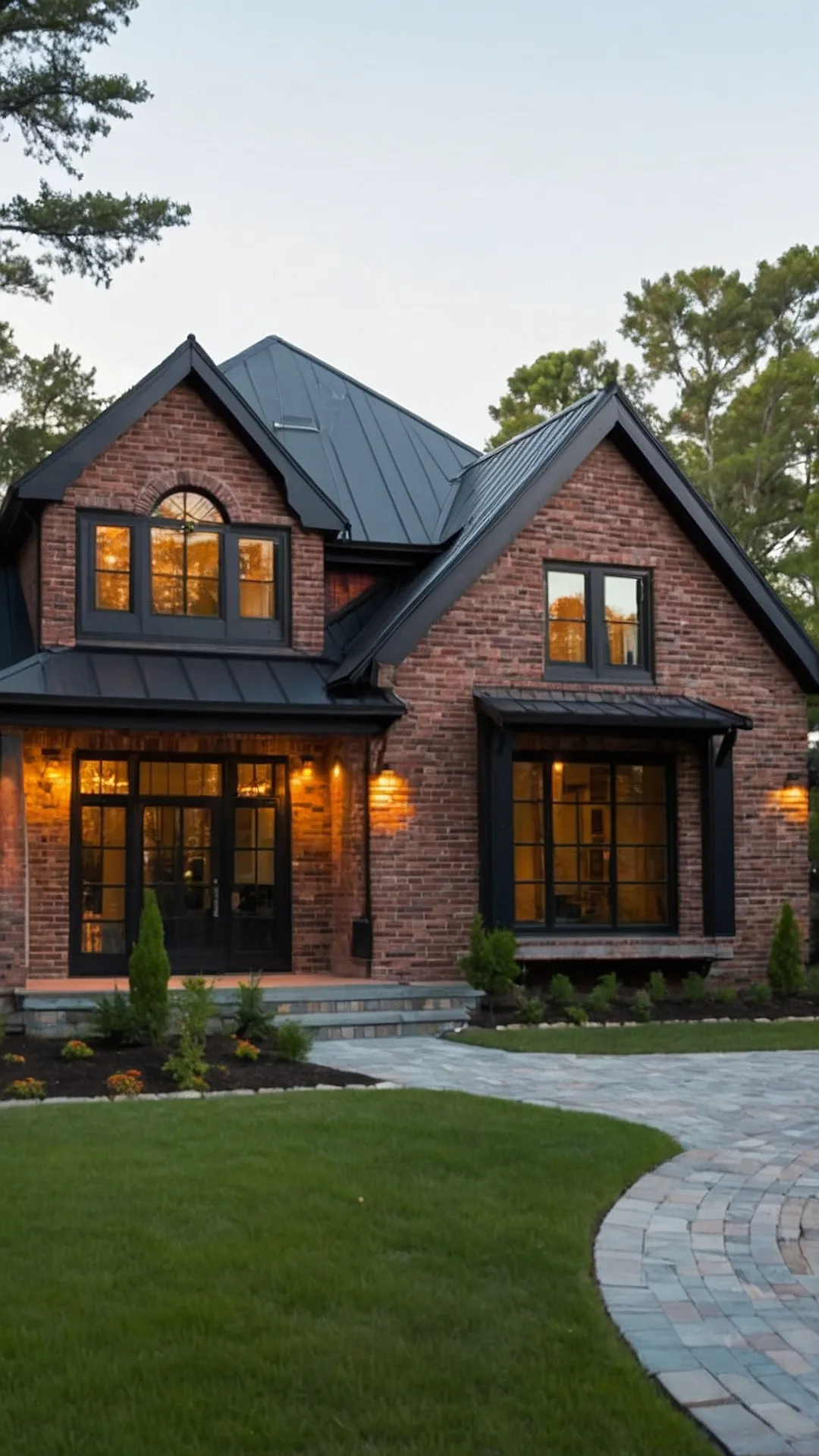 Color-Kissed Brick