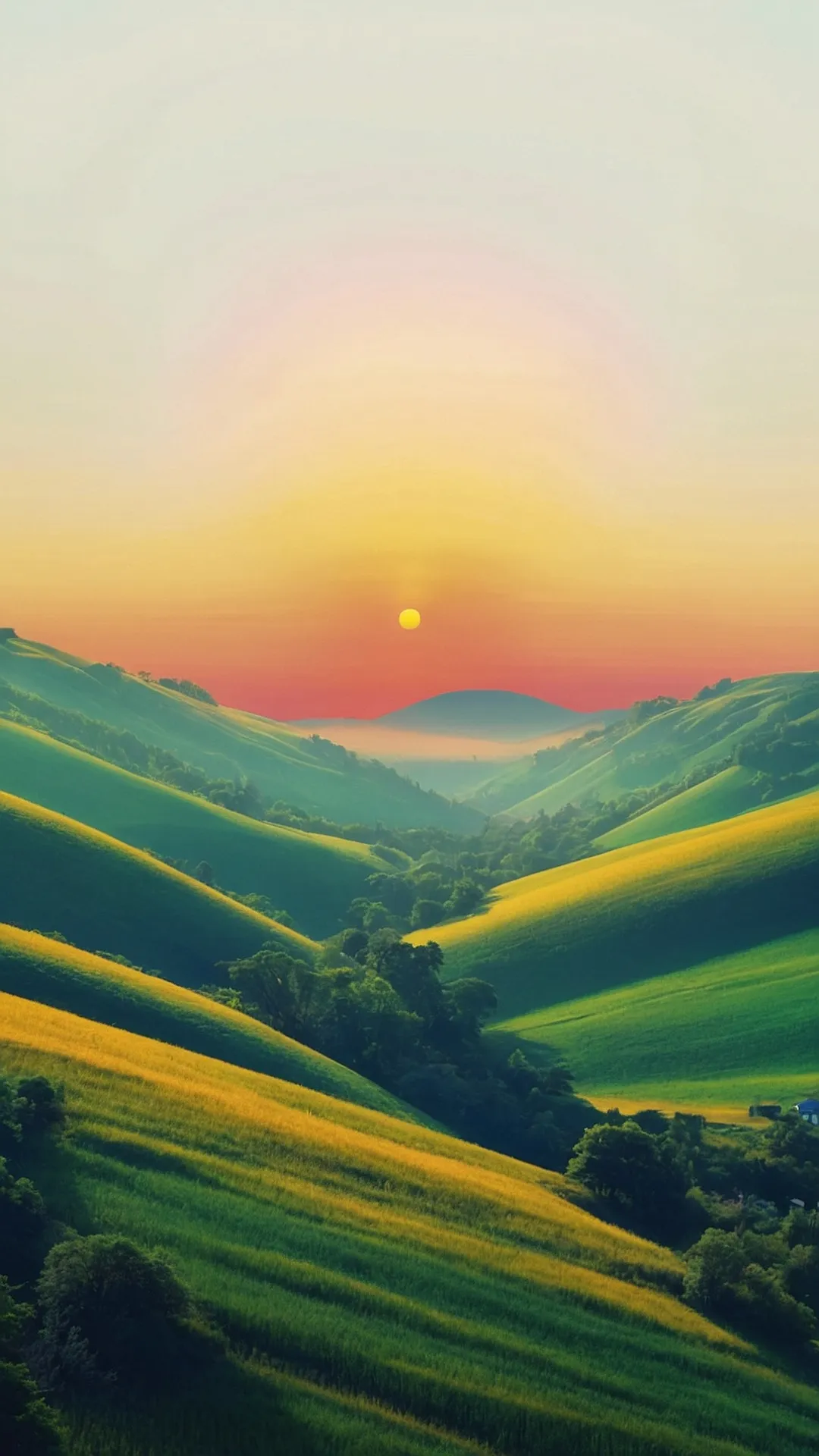 Sun-Kissed Slopes