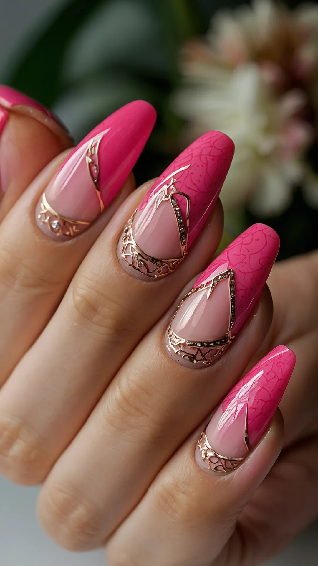 Sparkle Squad: Pink Nails