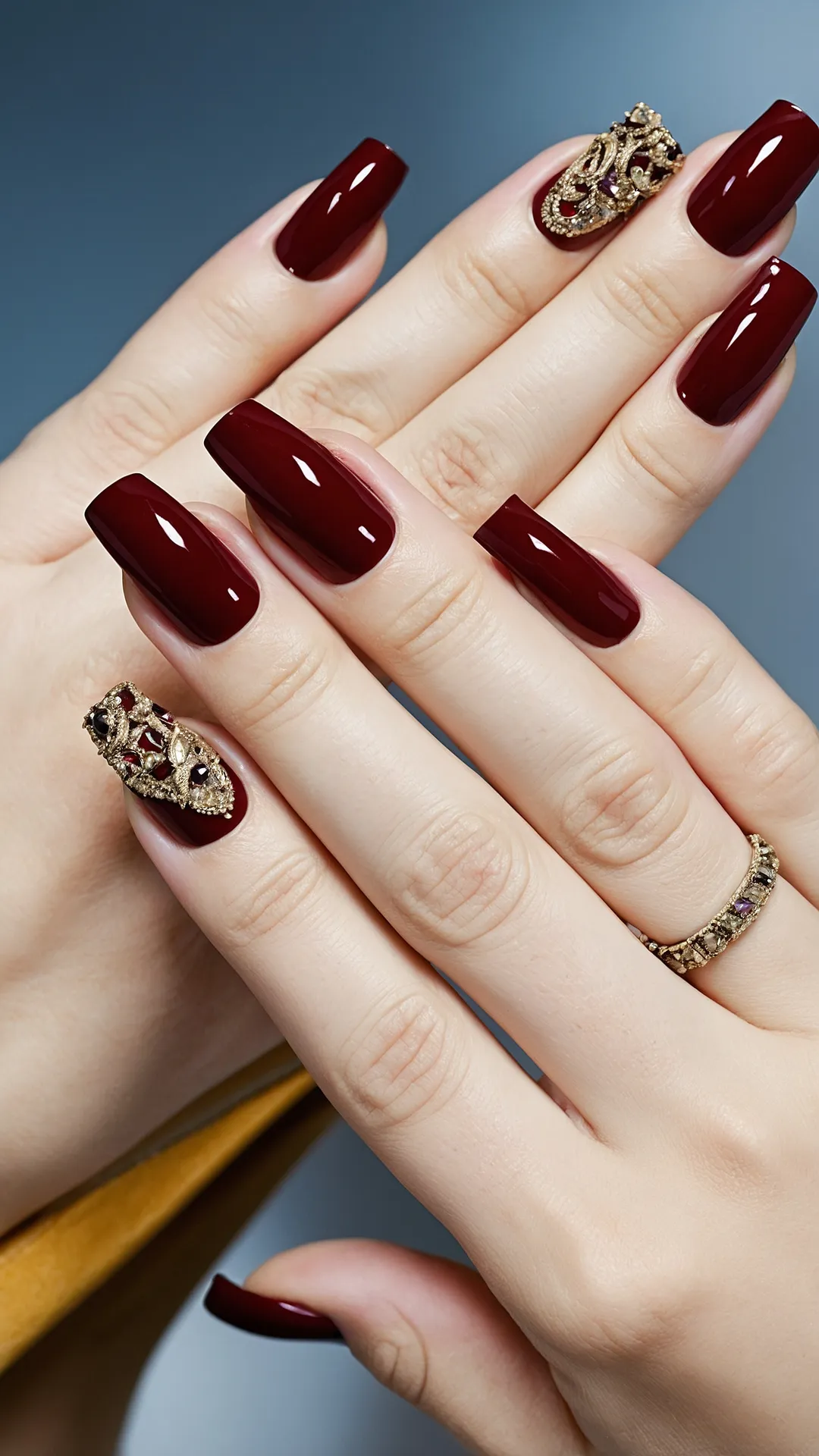 Maroon Reign Mani
