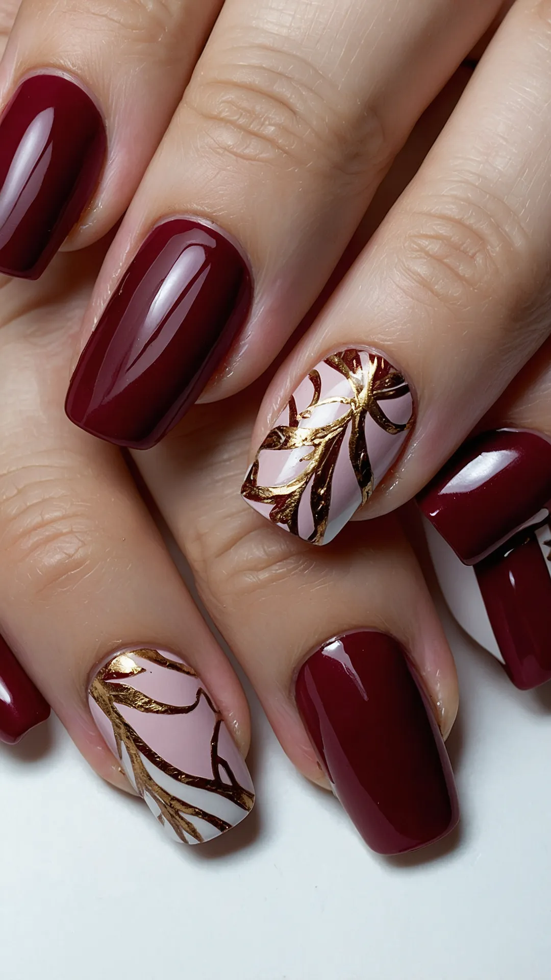 Chic Crimson Claws