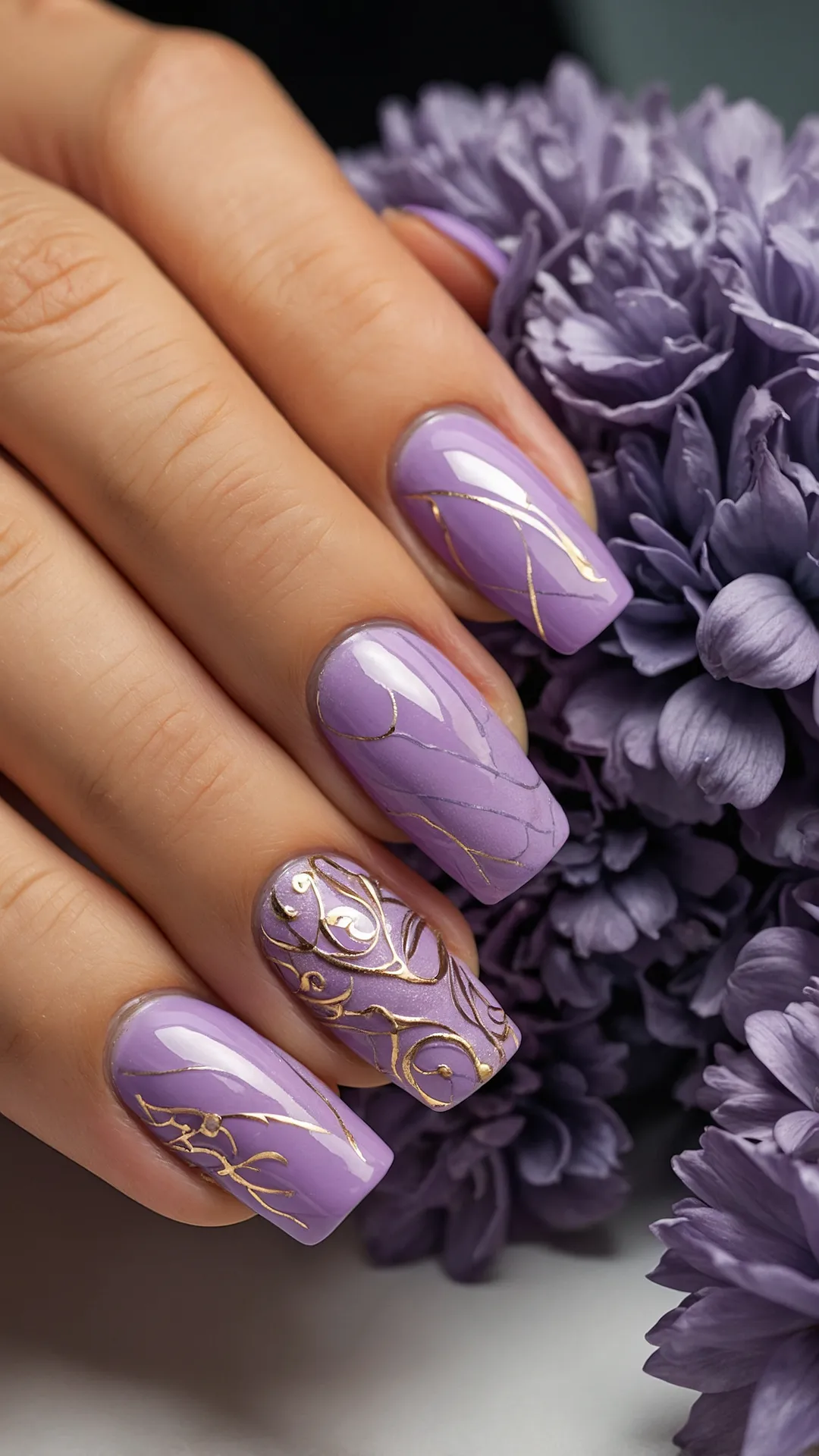 Spring Bling in Plum