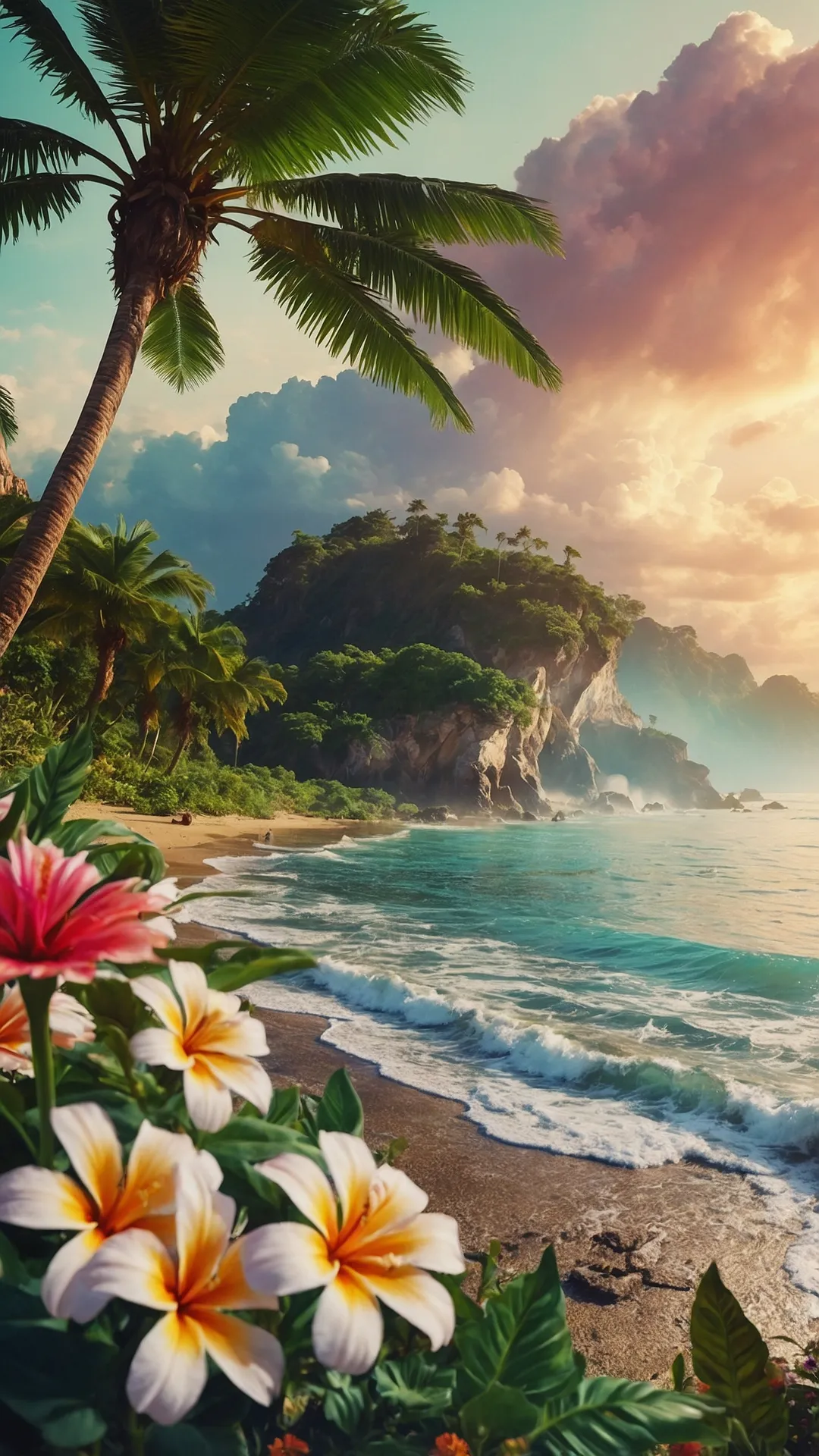 Floral Fiesta Background