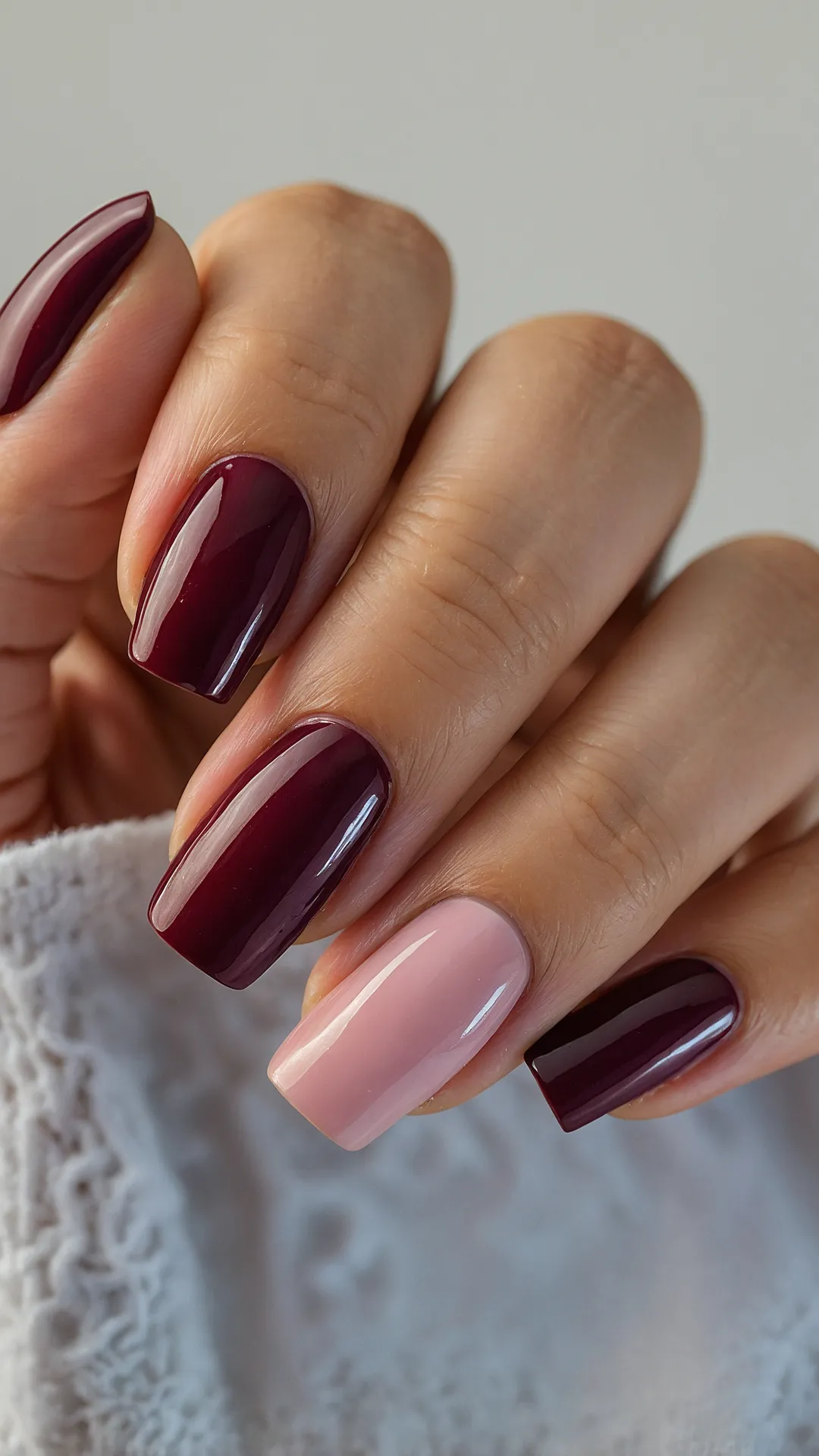 Sparkling Maroon Magic