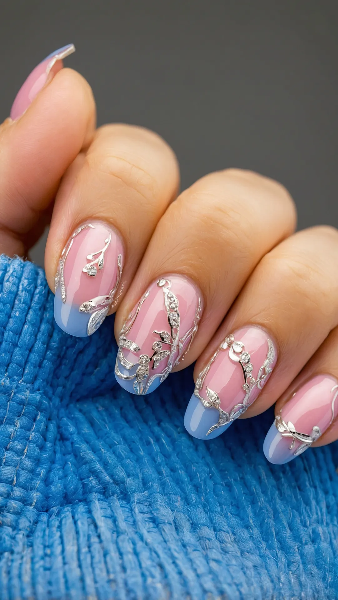 Bling Blossom Mani