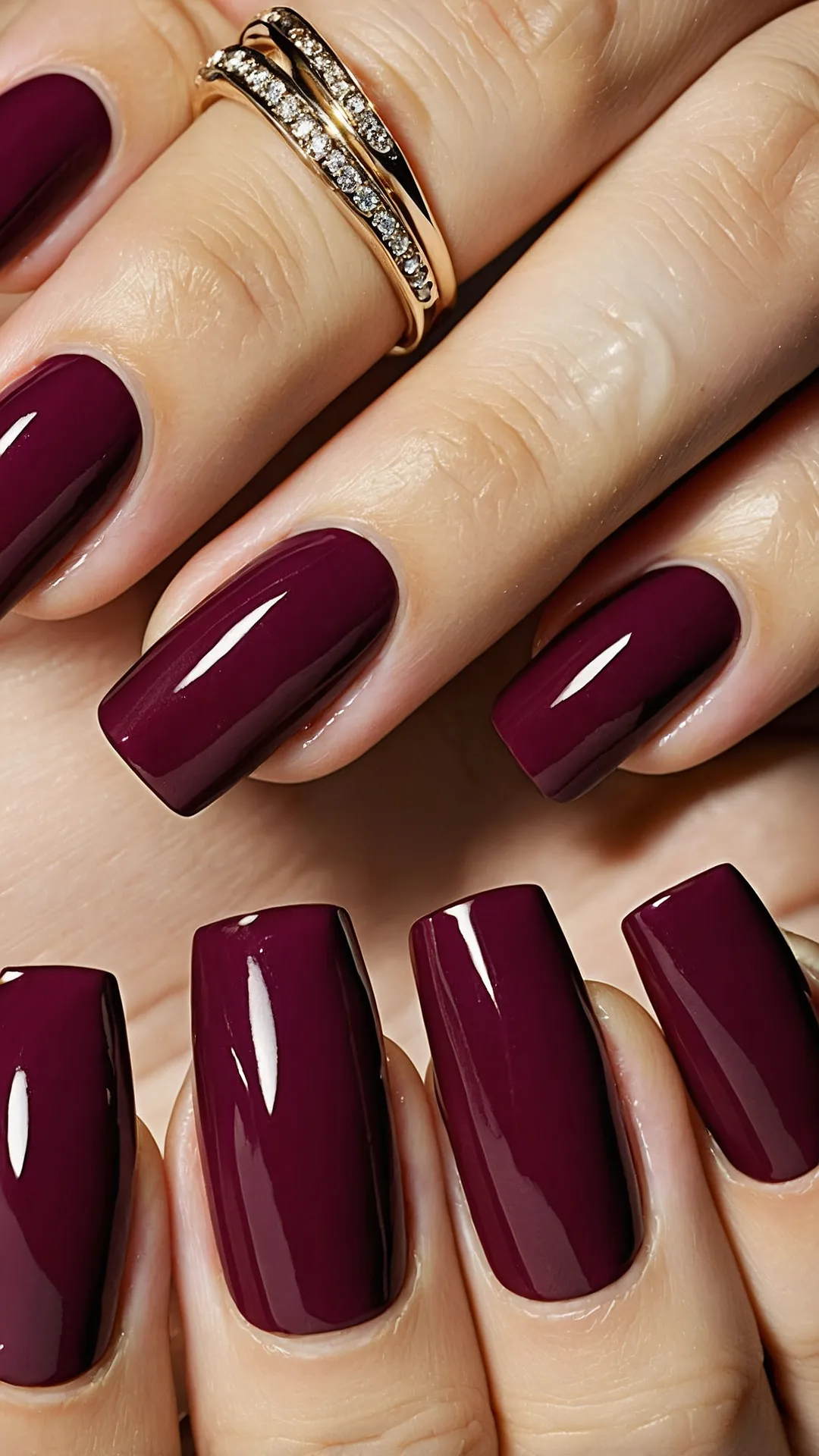Deep Maroon Gleam