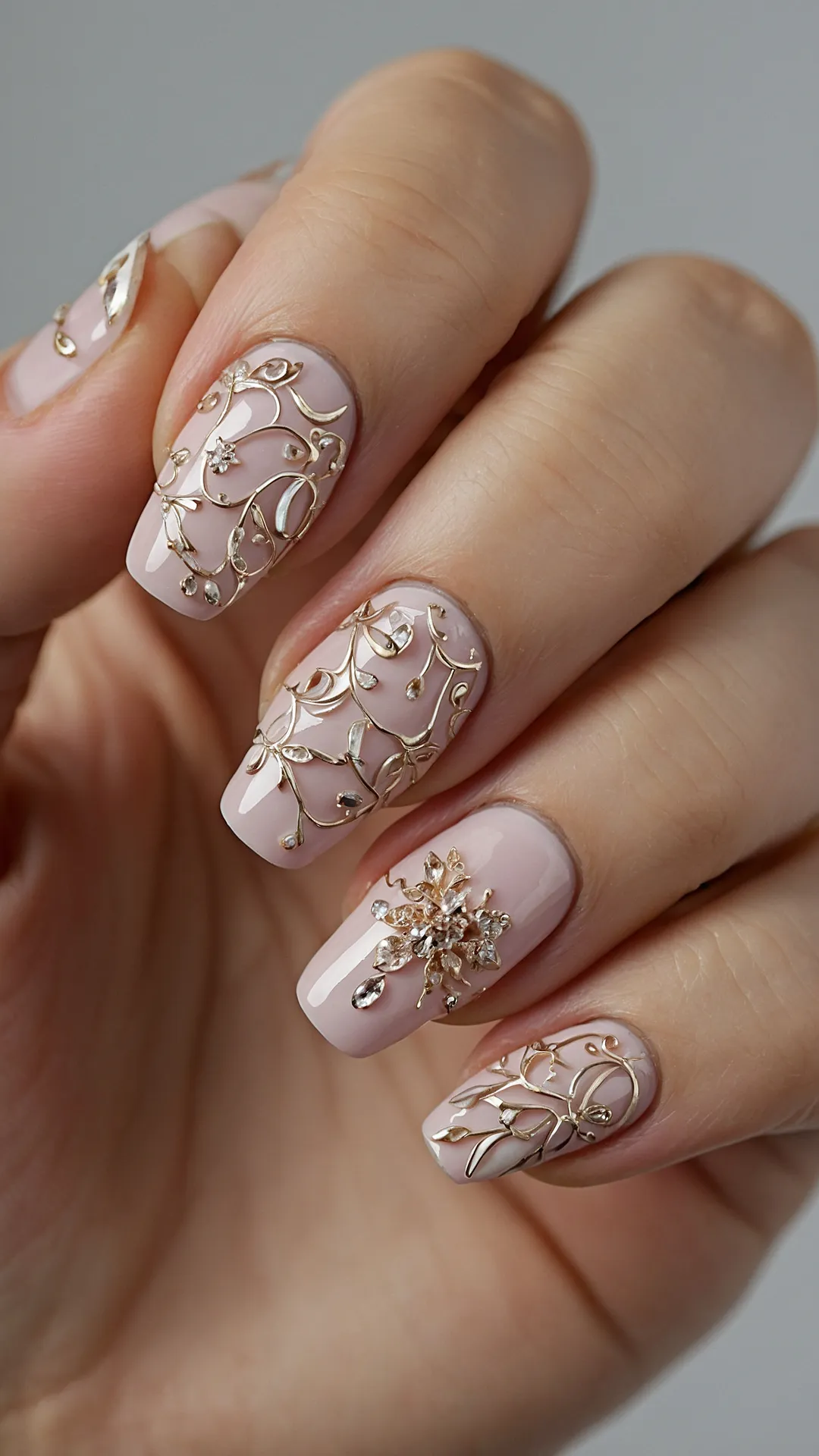 Subtle Shine Nails