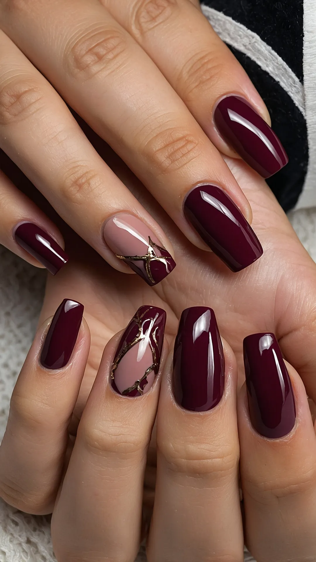 Effortless Maroon Edge
