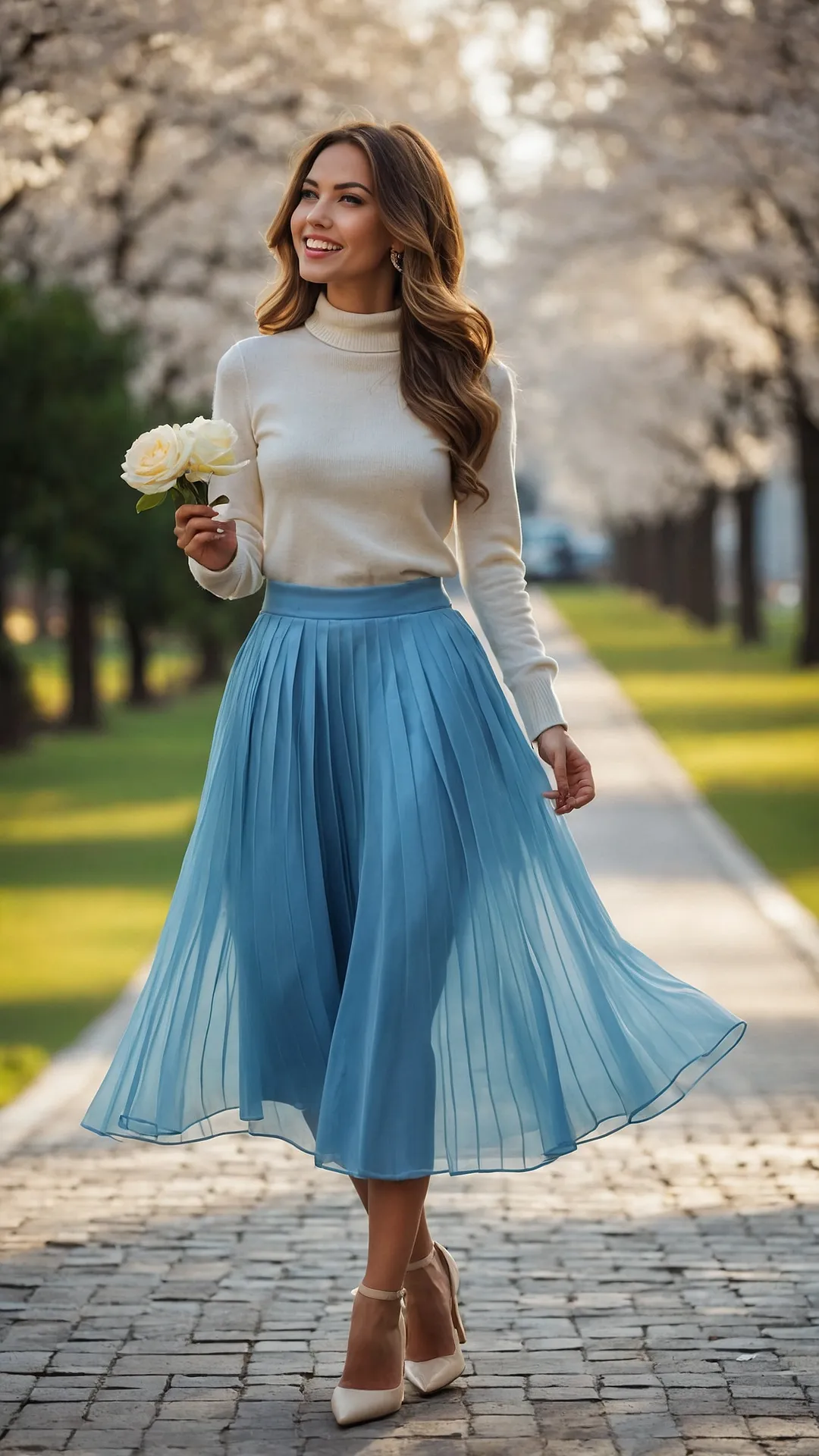 The Blue Skirt Effect