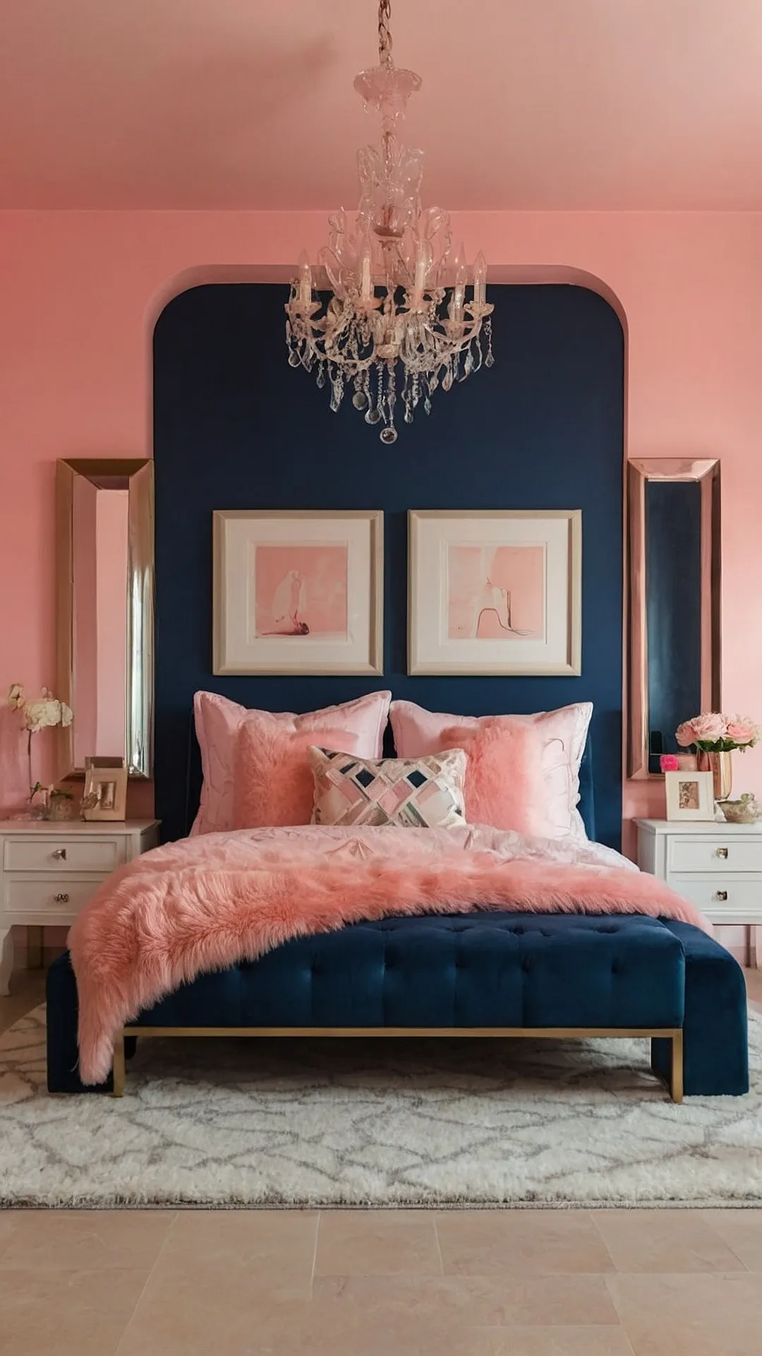 Pink & Azure Dreams