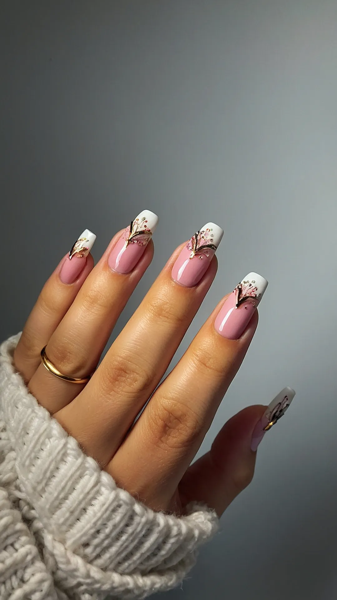 Glamorous Holiday Nails