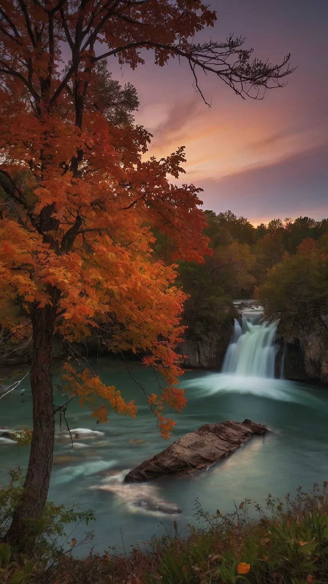 Cascading Autumn: