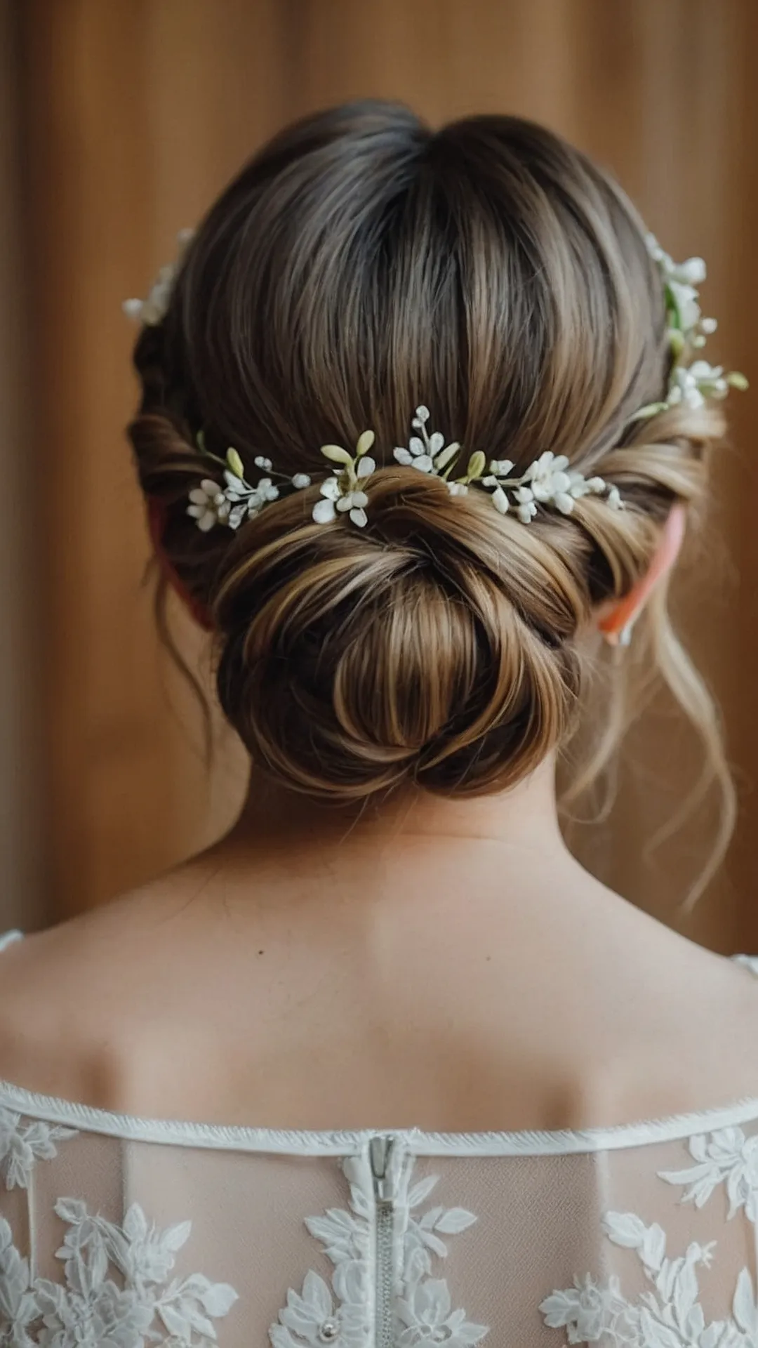 Boho Bridal Bun